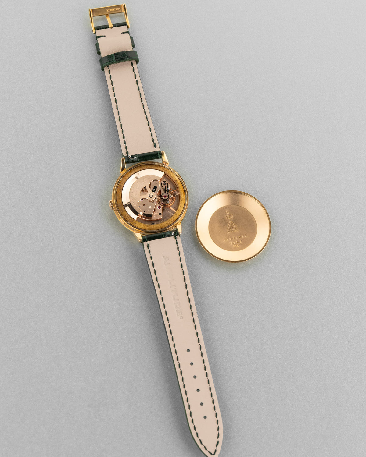 QAUA Rare Omega « Jumbo Automatic » réf. 2861 en or jaune, circa 1955 - Movement