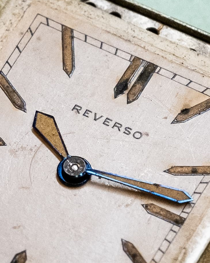 QTYM Rare et Superbe Reverso au Radium de 1932 - Dial