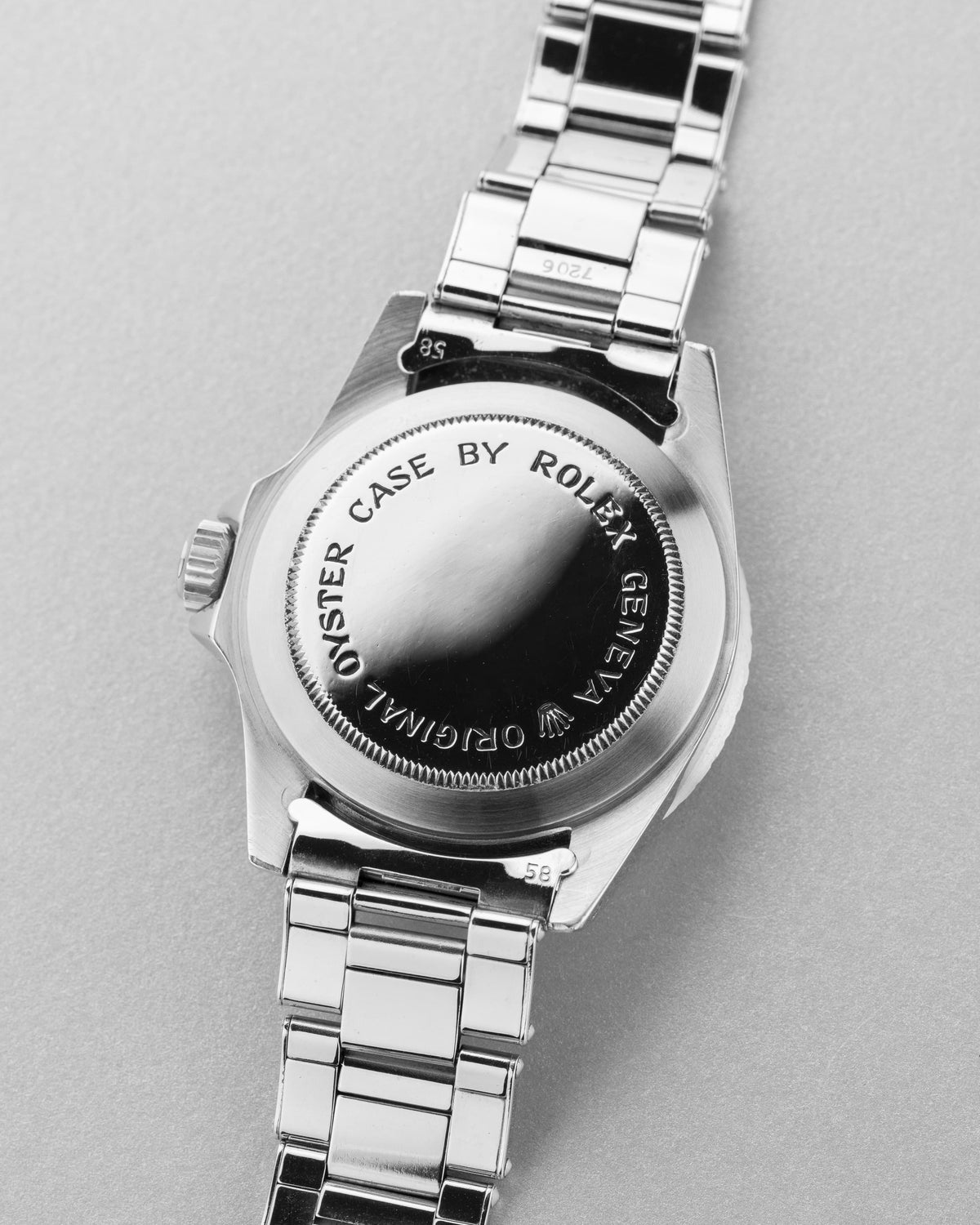 QV6C Superbe Tudor Submariner réf. 7928 Gilt « Mark 3 » de 1963 – Pointed Crown Guards - Back