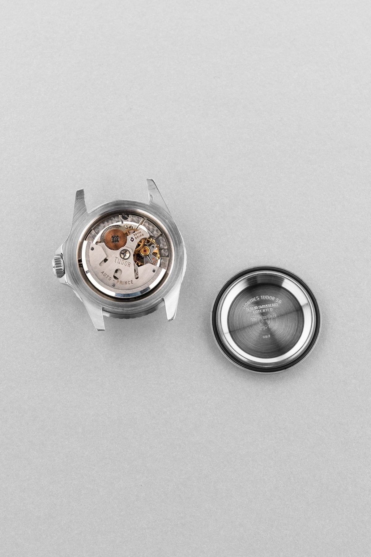 QV6C Superb 1963 Tudor Submariner Ref. 7928 Gilt “Mark 3” – Pointed Crown Guards - Movement