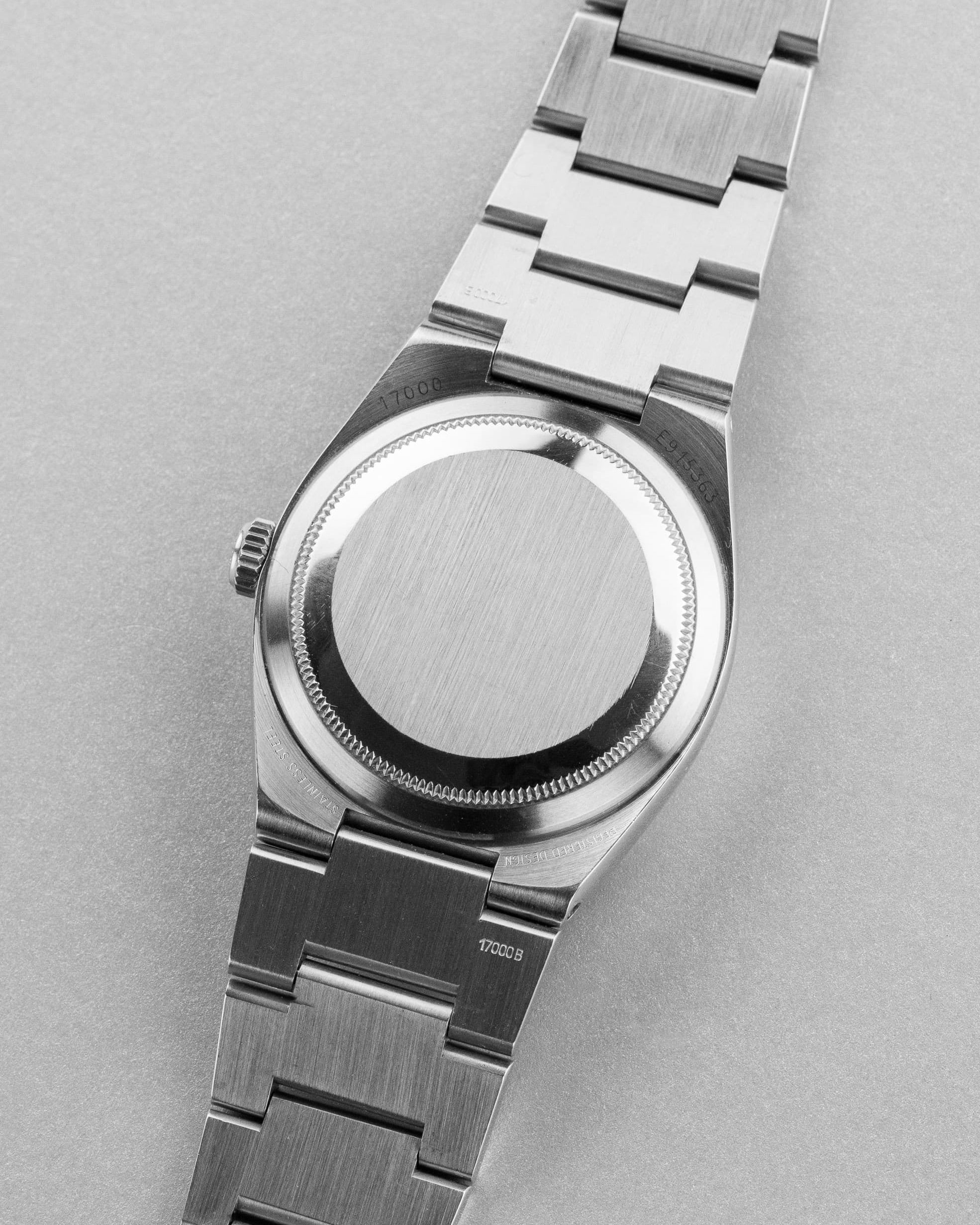 QVEG Superbe Rolex Datejust Oysterquartz réf. 17000 de 1990 – Cadran bleu - Back