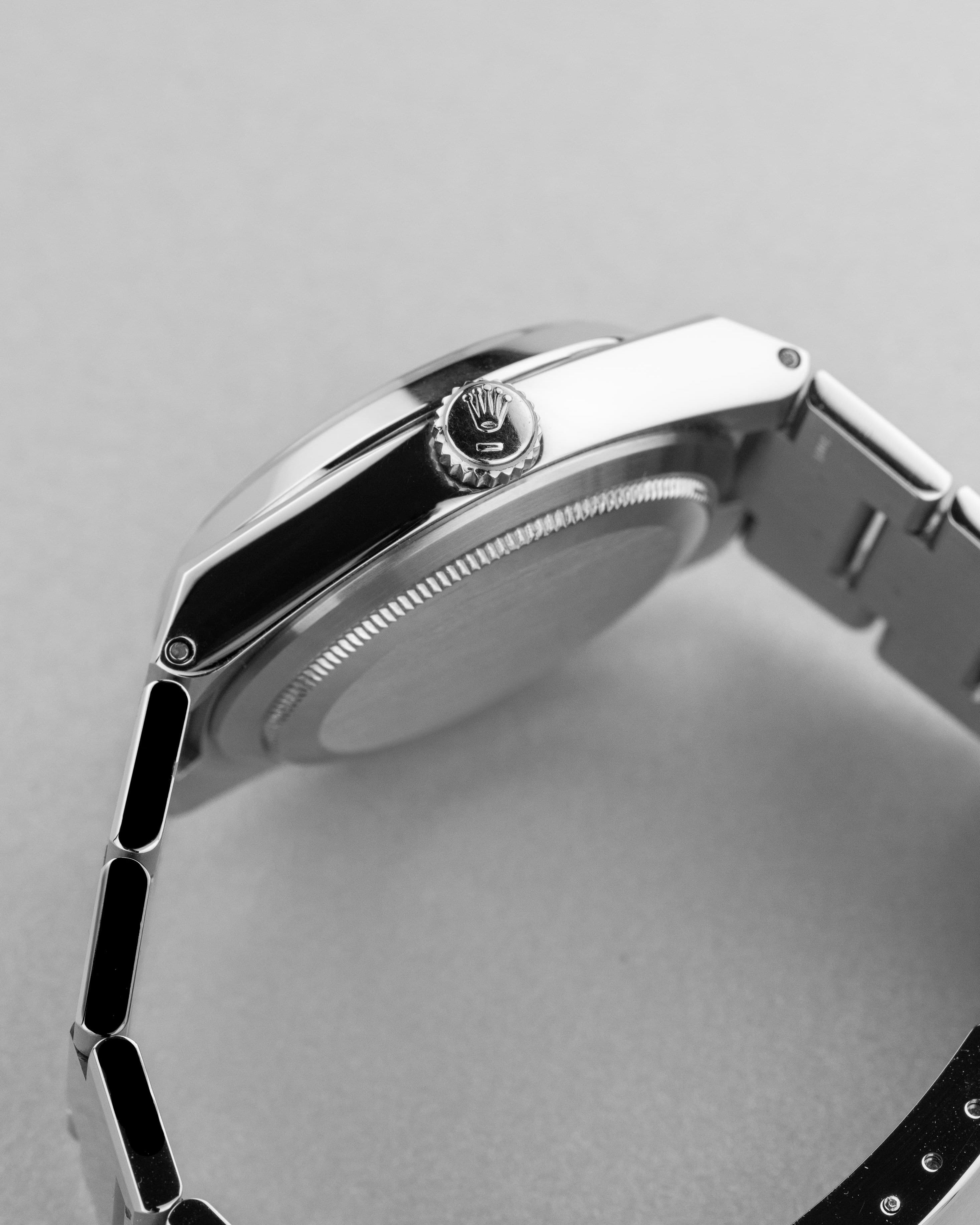 QVEG Superbe Rolex Datejust Oysterquartz réf. 17000 de 1990 – Cadran bleu - Right side