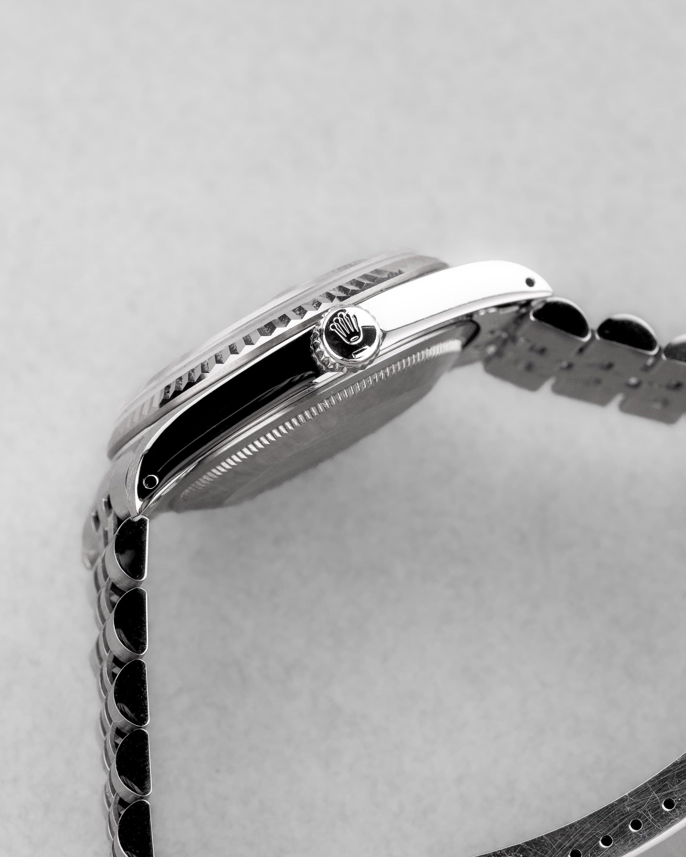 R9LP Rolex Datejust réf. 16234 de 1989 – Cadran Bleu - Right side