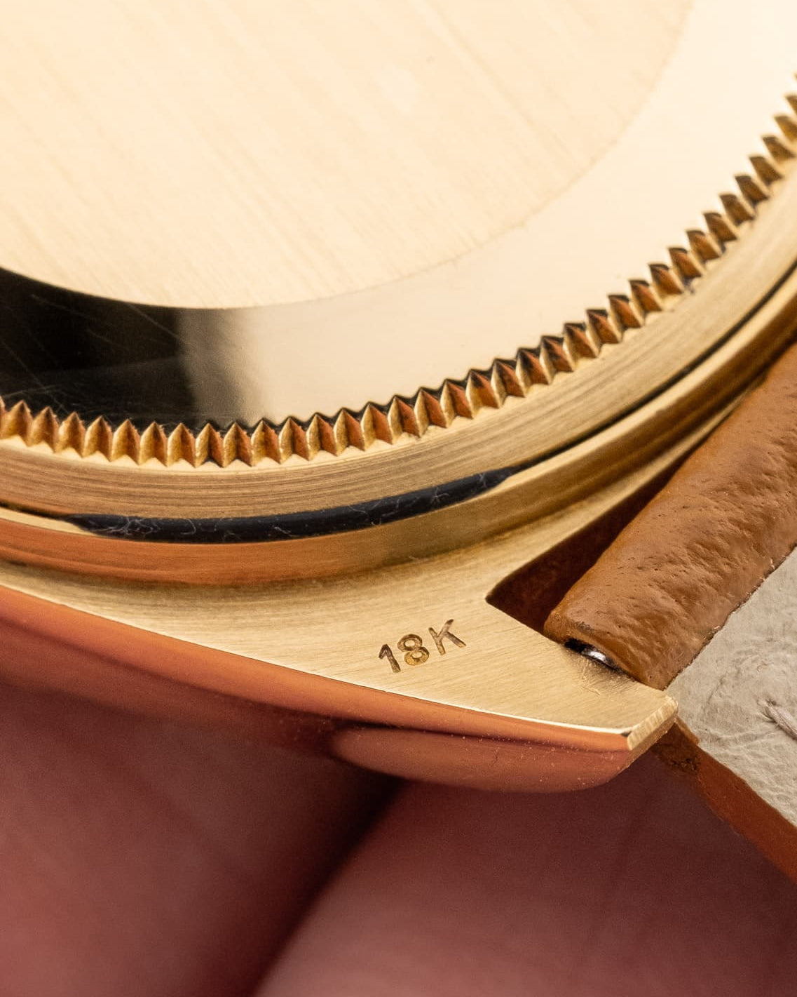 RKJL Superbe Rolex Day-Date réf. 1803 « Silver Wide Boy » de 1972 - Hallmark