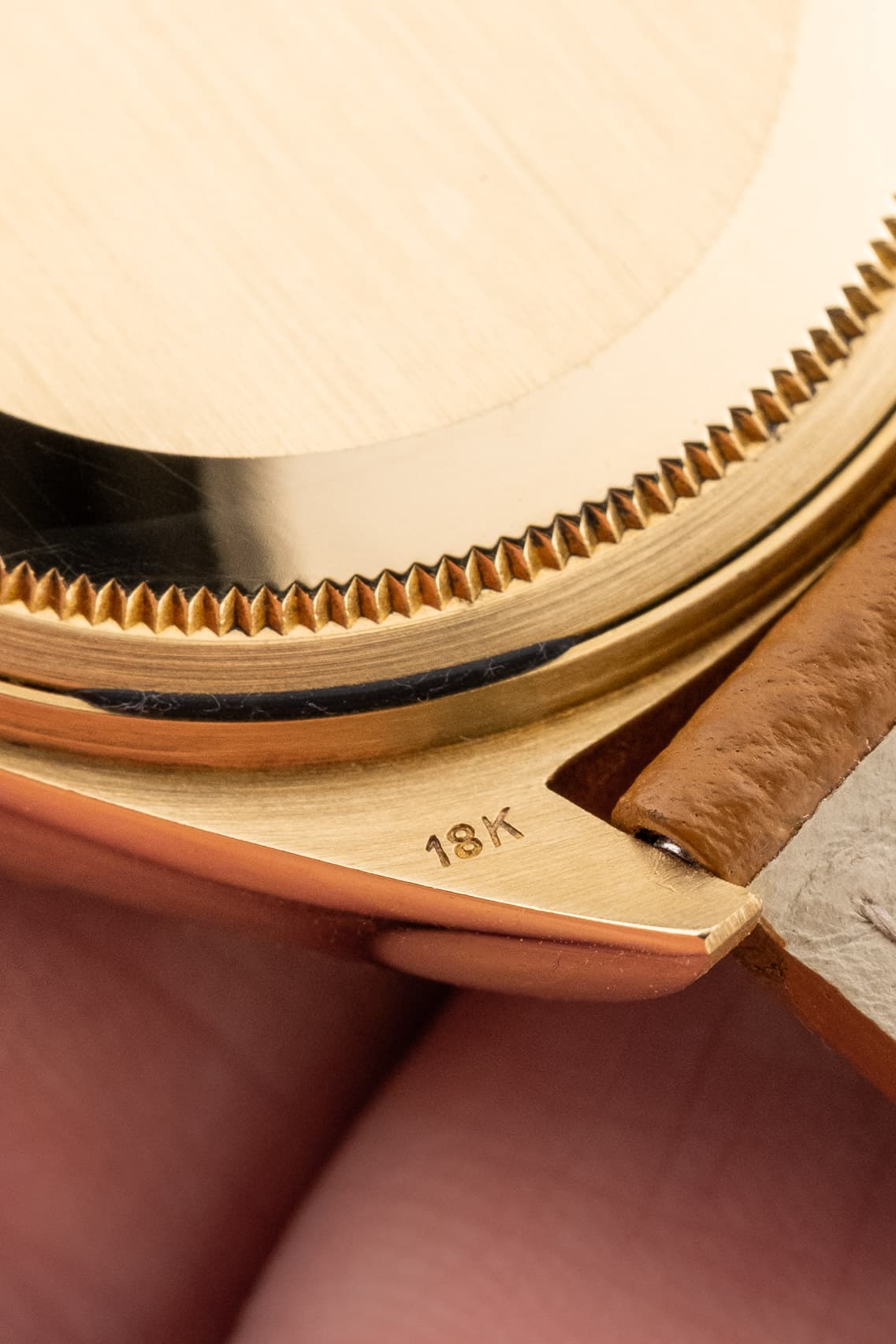 RKJL Superbe Rolex Day-Date réf. 1803 « Silver Wide Boy » de 1972 - Hallmark