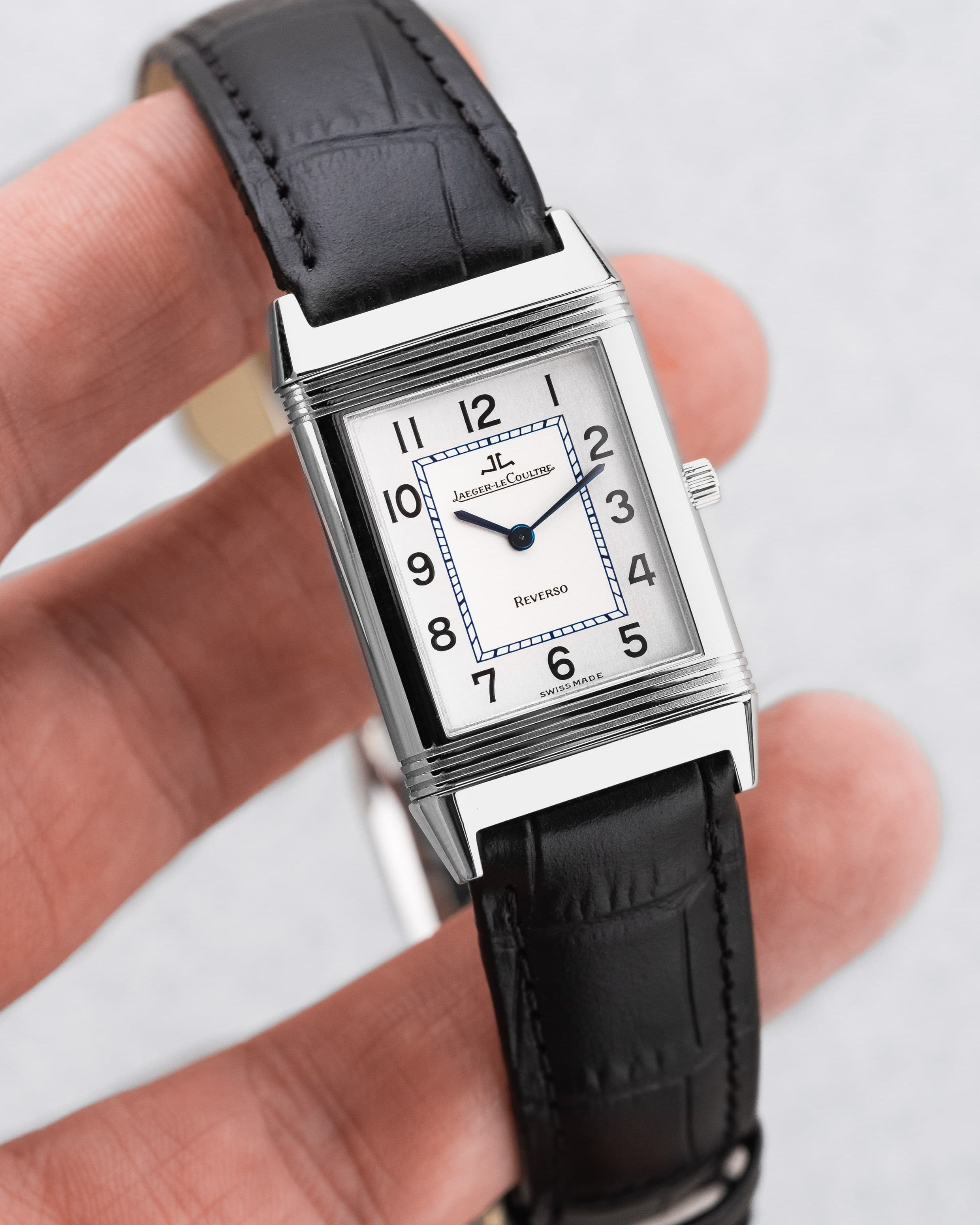 RPNC Jaeger-LeCoultre Reverso « Classique Medium » Quartz en acier, réf. 250.8.08 - Lifestyle