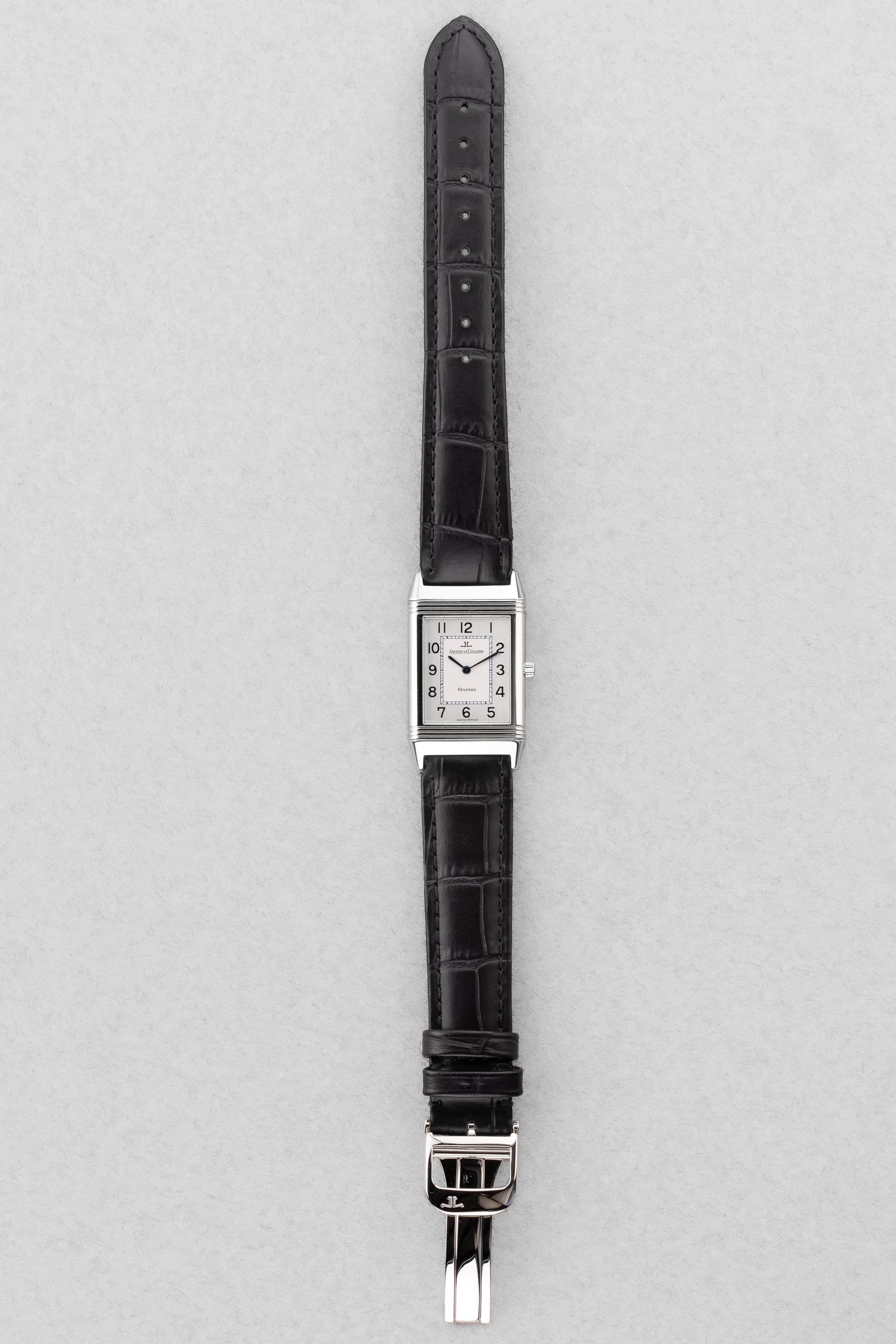 RPNC Jaeger-LeCoultre Reverso « Classique Medium » Quartz en acier, réf. 250.8.08 - Overview