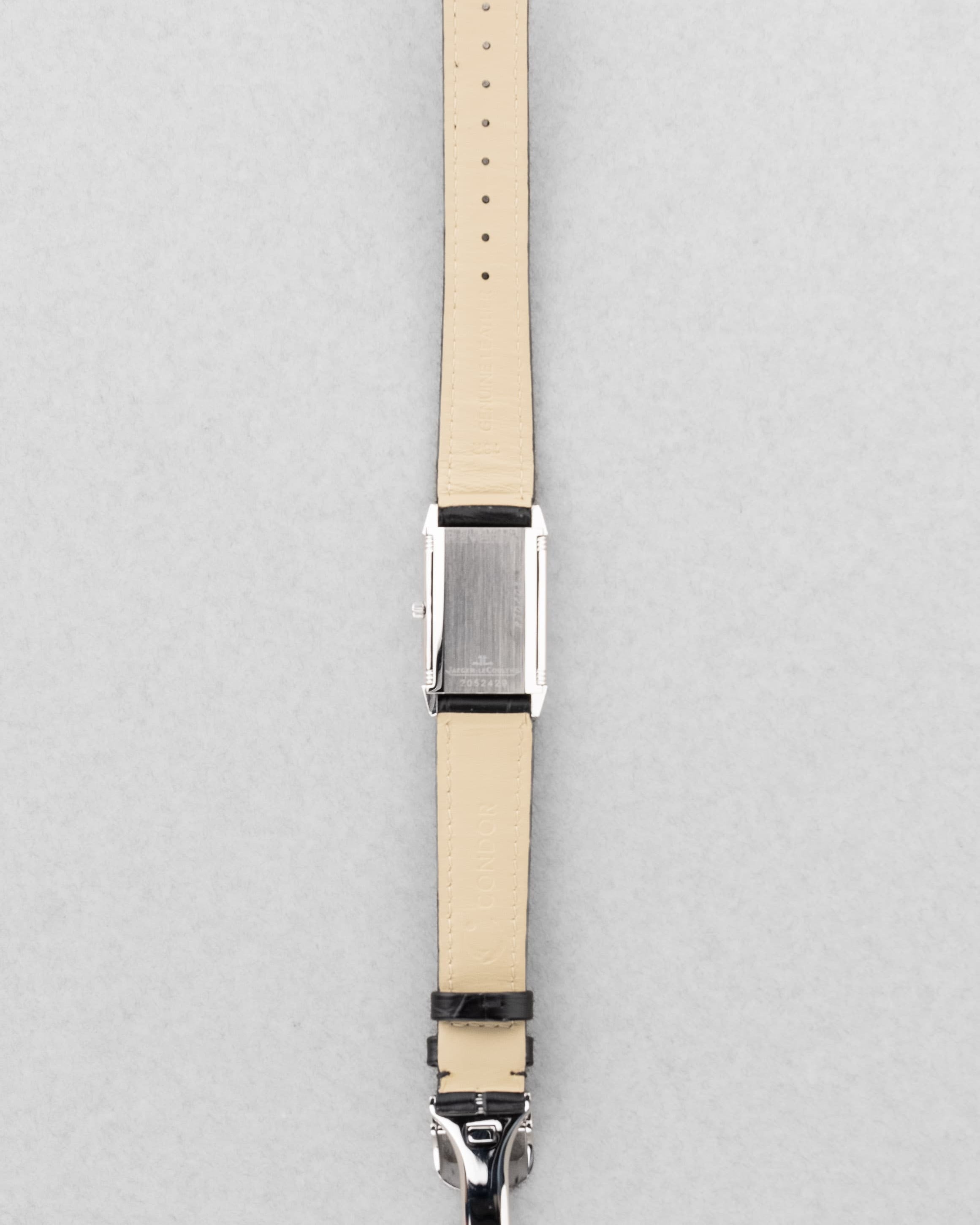 RPNC Jaeger-LeCoultre Reverso « Classique Medium » Quartz en acier, réf. 250.8.08 - Overview