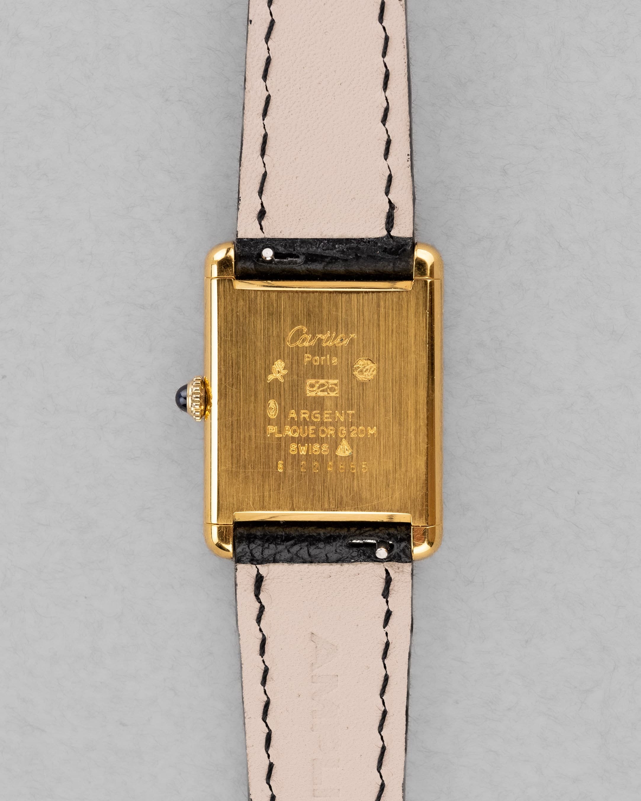 SDUT Cartier Tank Must Mécanique GM 6 « Trinity » - Back