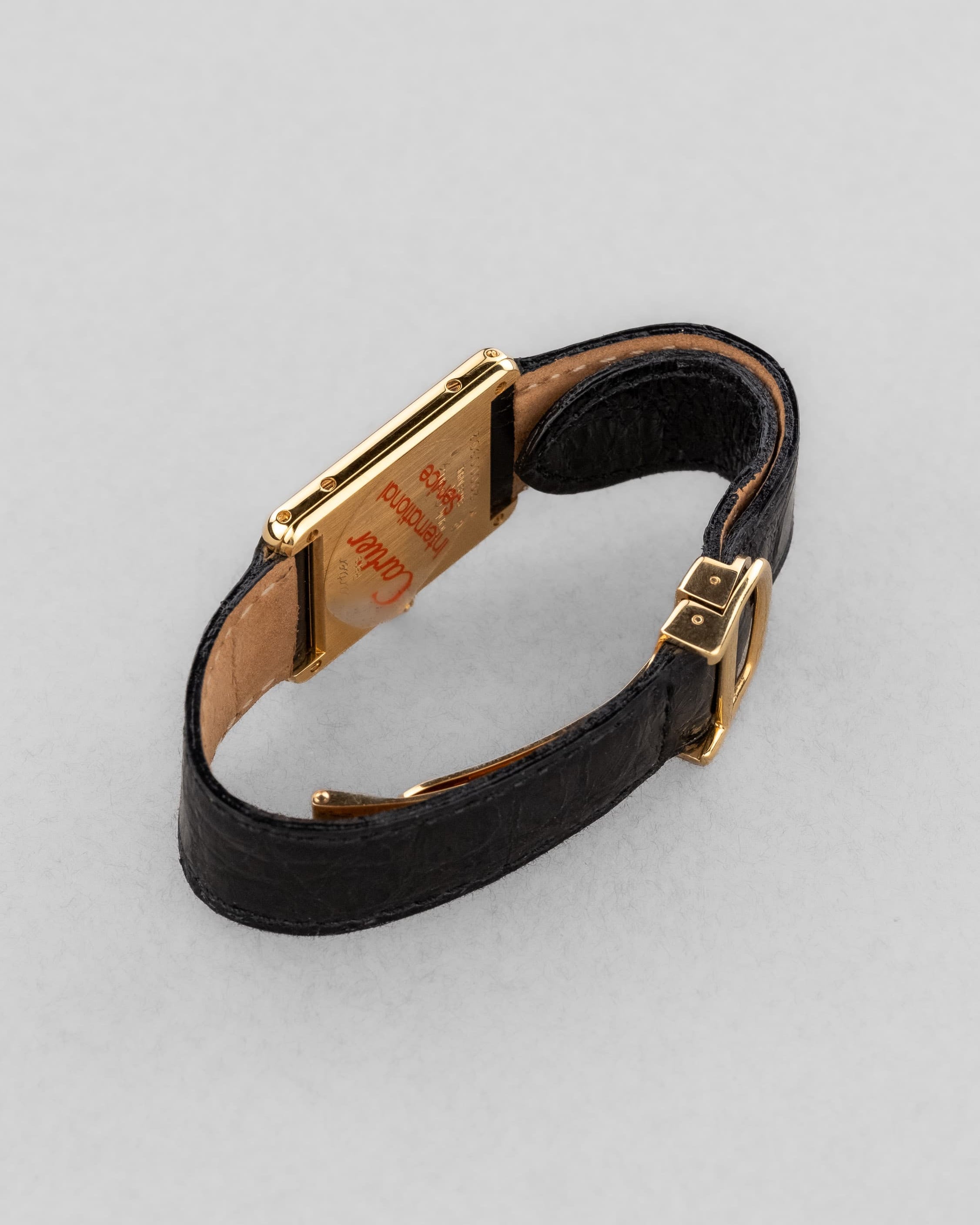 SMXY Cartier Tank Louis réf. M2000 en or jaune, circa 1990 – Parfait état et Boucle déployante en or - Overview