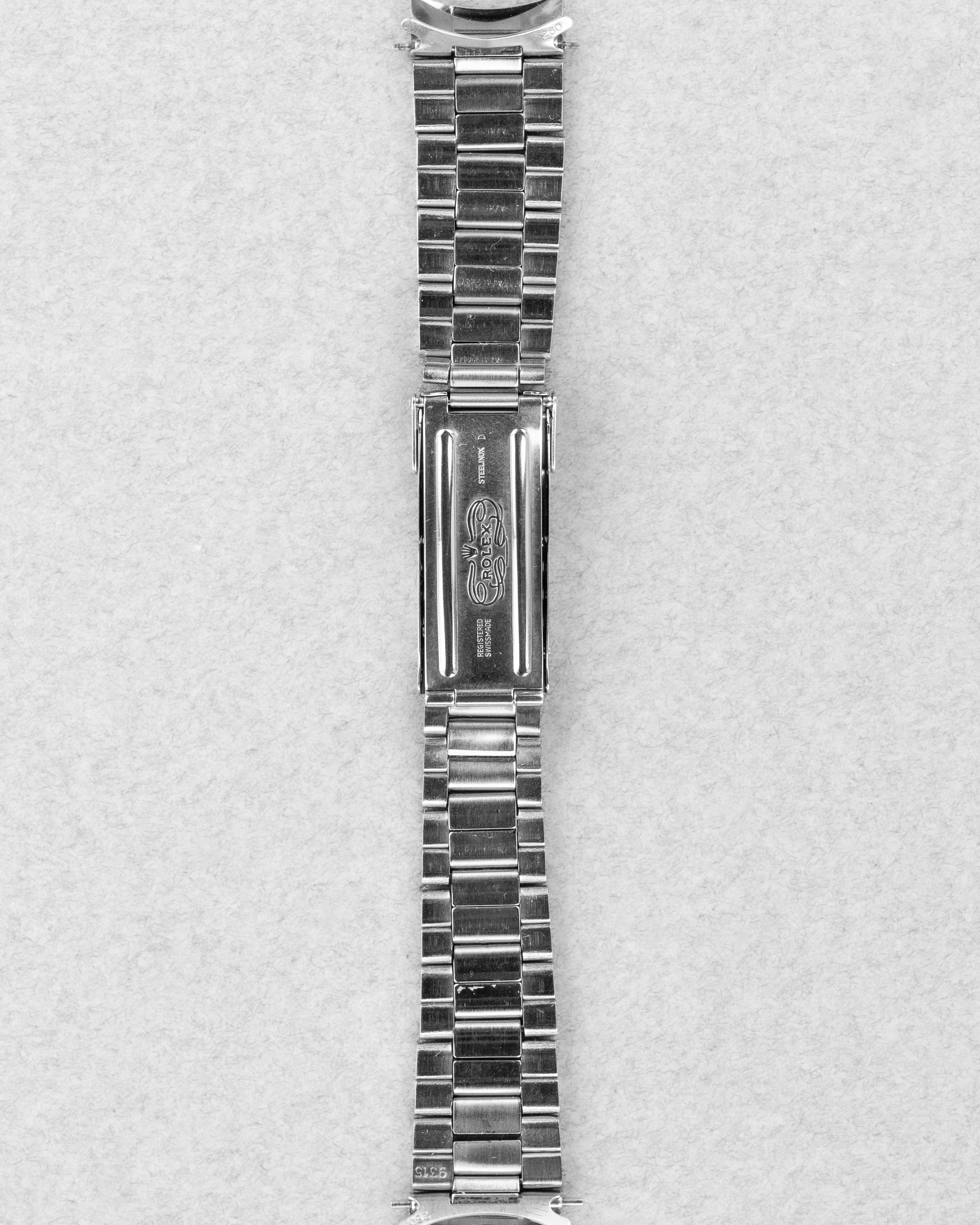 SW34 Rolex Submariner 5513 « Meters First Zinc Sulfide » de 1966 - Bracelet Back