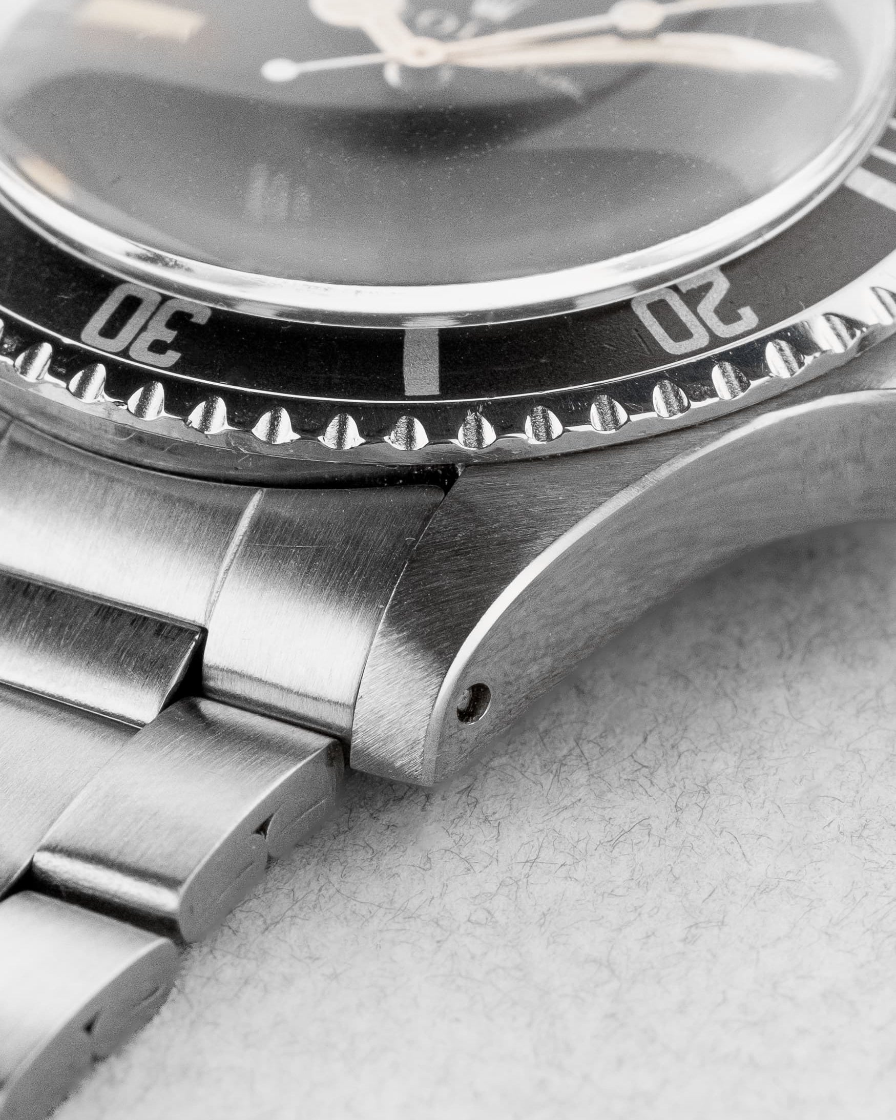 SW34 Rolex Submariner 5513 « Meters First Zinc Sulfide » de 1966 - Feature