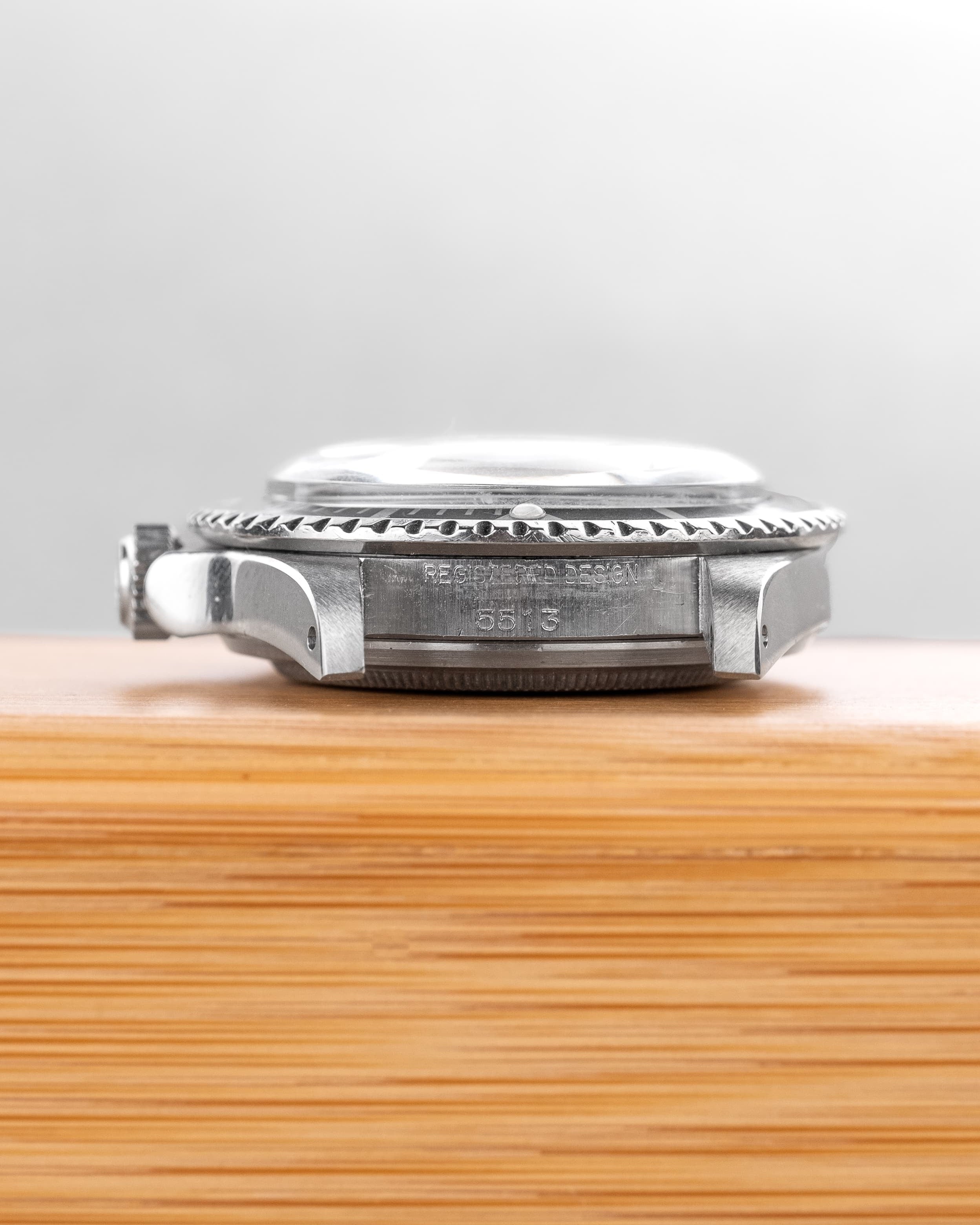 SW34 Rolex Submariner 5513 « Meters First Zinc Sulfide » de 1966 - Lugs - Reference