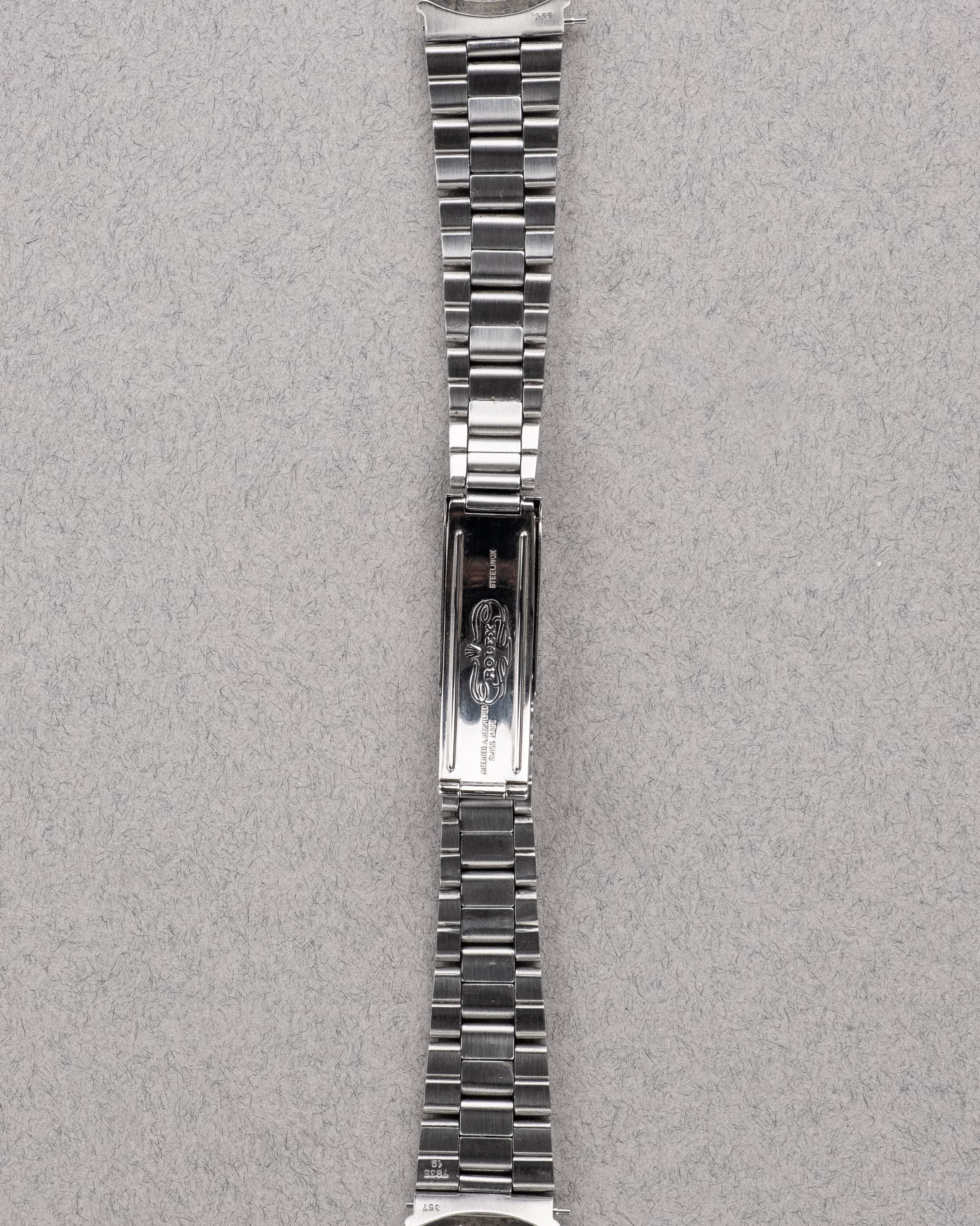 TLKU Rolex Oyster Precision 6426 « Linen Dial » de 1972 - Bracelet Back