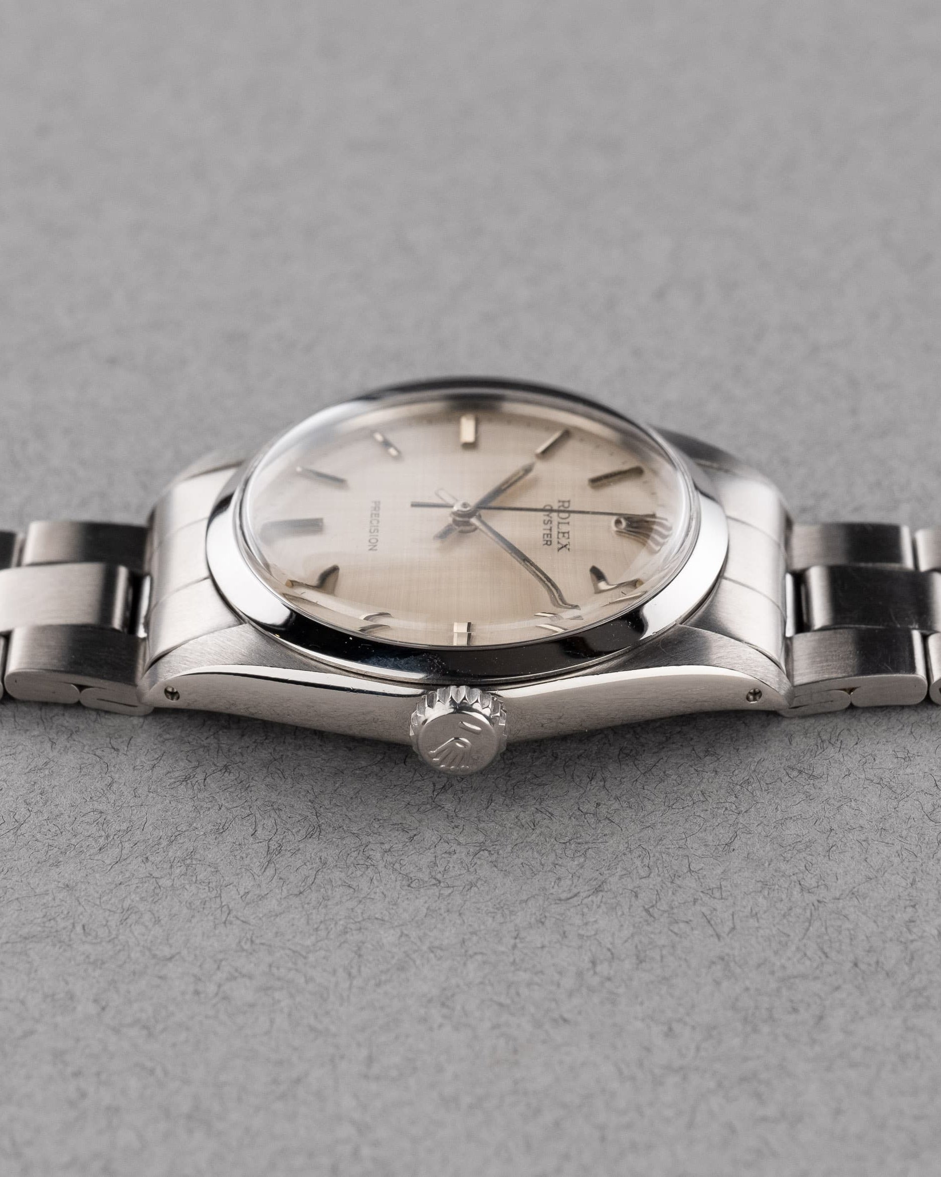 TLKU Rolex Oyster Precision 6426 « Linen Dial » de 1972 - Right side