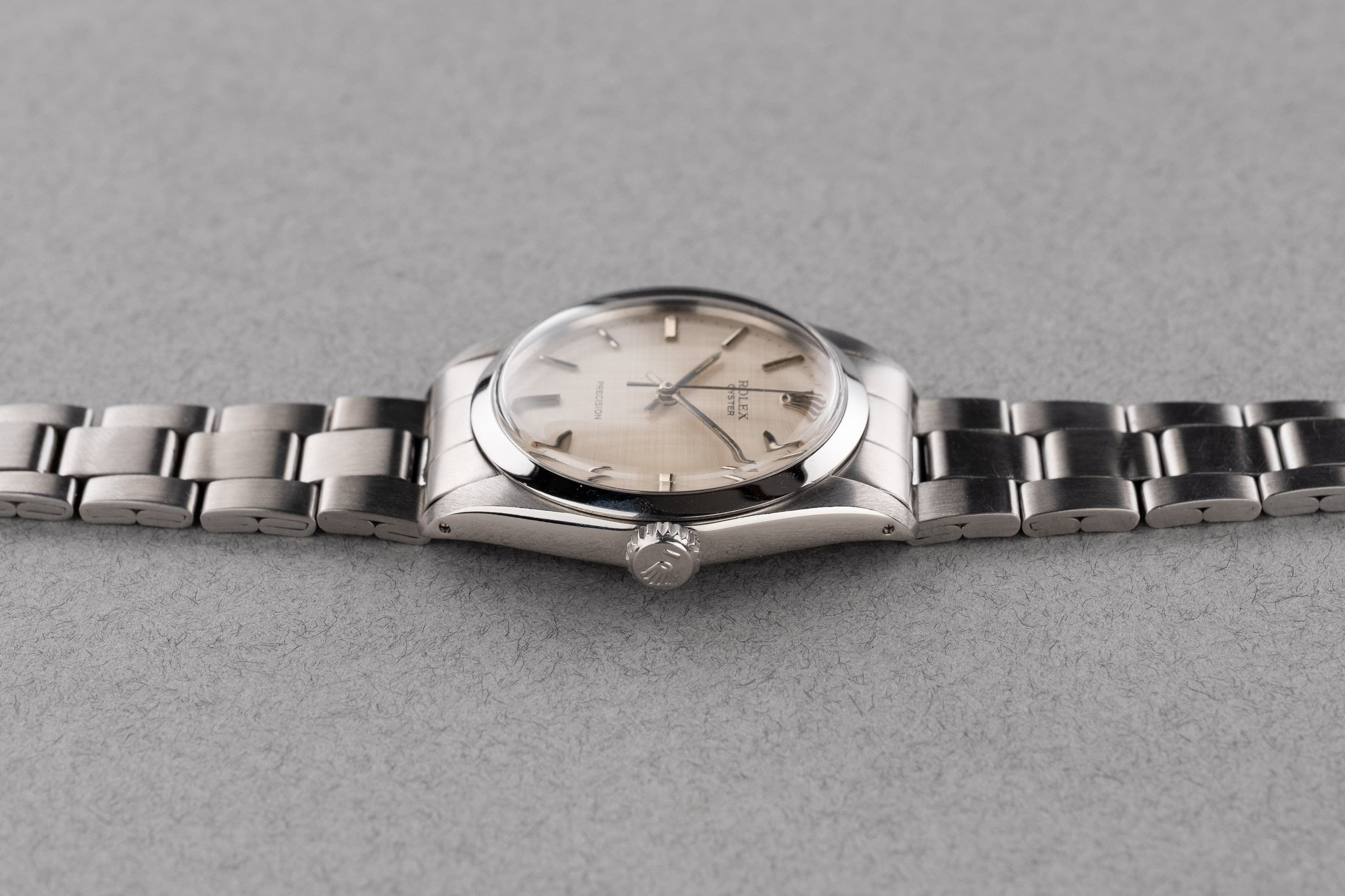 TLKU Rolex Oyster Precision 6426 « Linen Dial » de 1972 - Right side