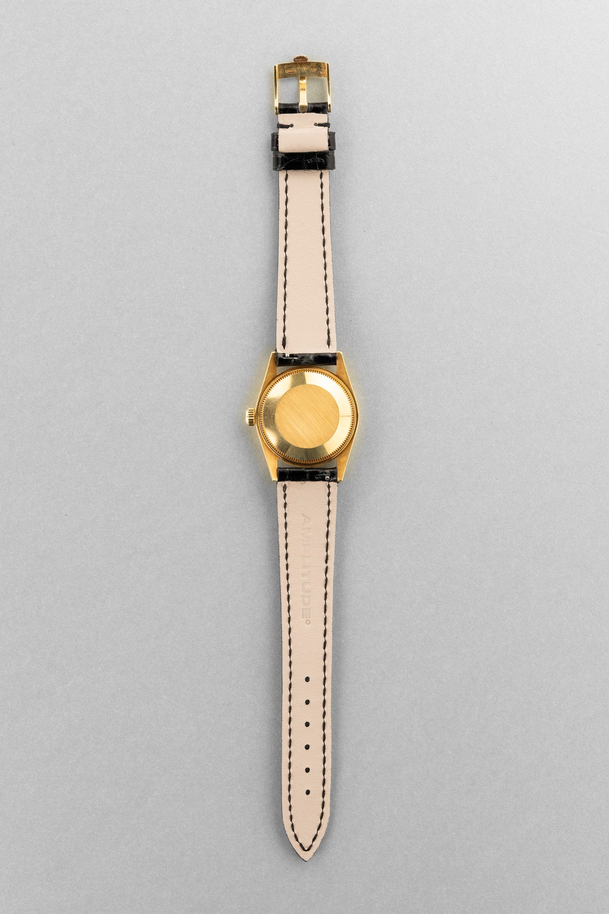 TYPG Rare 1990 Rolex Oyster Perpetual 31 Ref. 67518 in Yellow Gold – Perfect Condition - Back