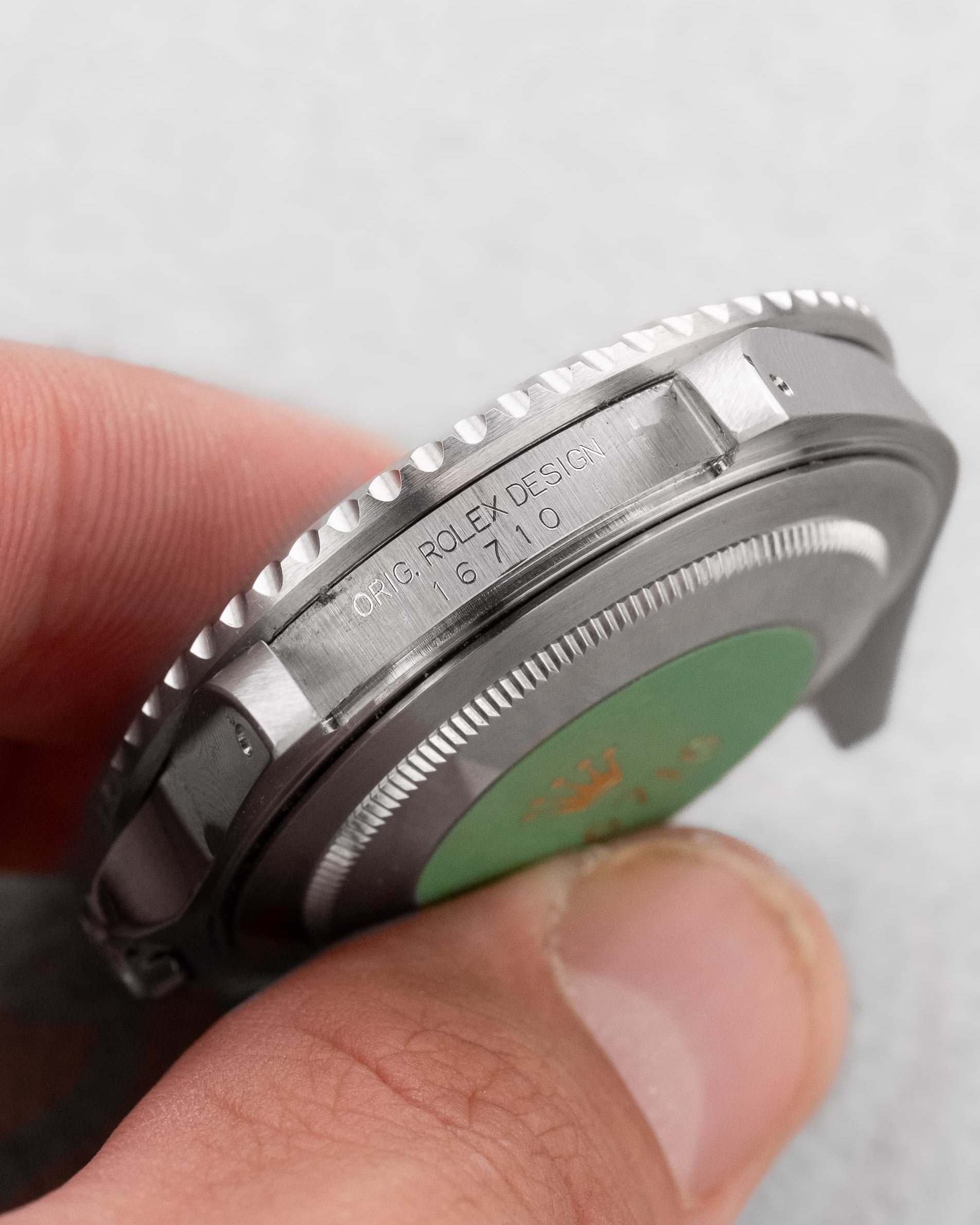 UXPY Rolex GMT-Master II réf. 16710 « Pepsi » de 2000-2001 – Parfaite et Full Set - Lugs - Reference