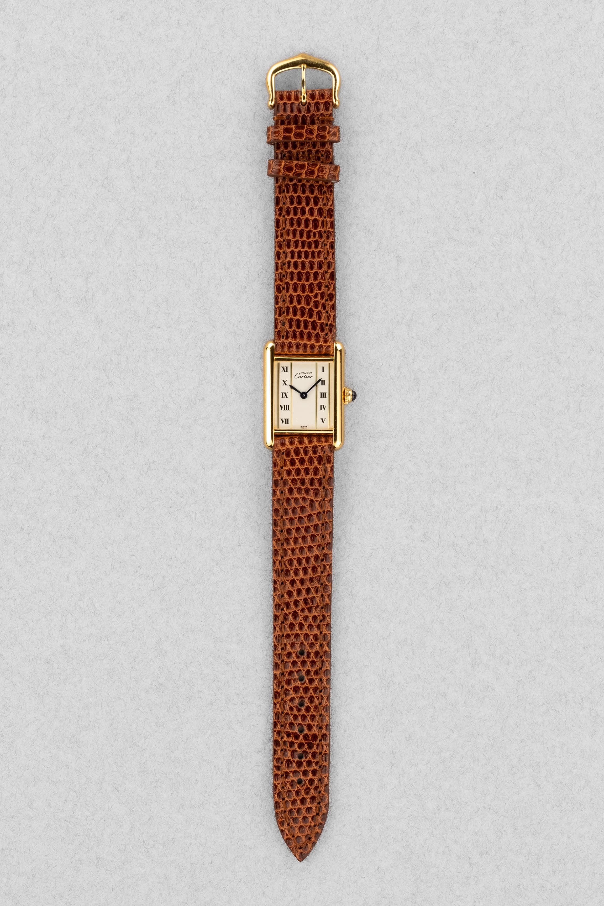 VF5Q Cartier Tank Must Quartz Lady « White Roman Columns » - Overview