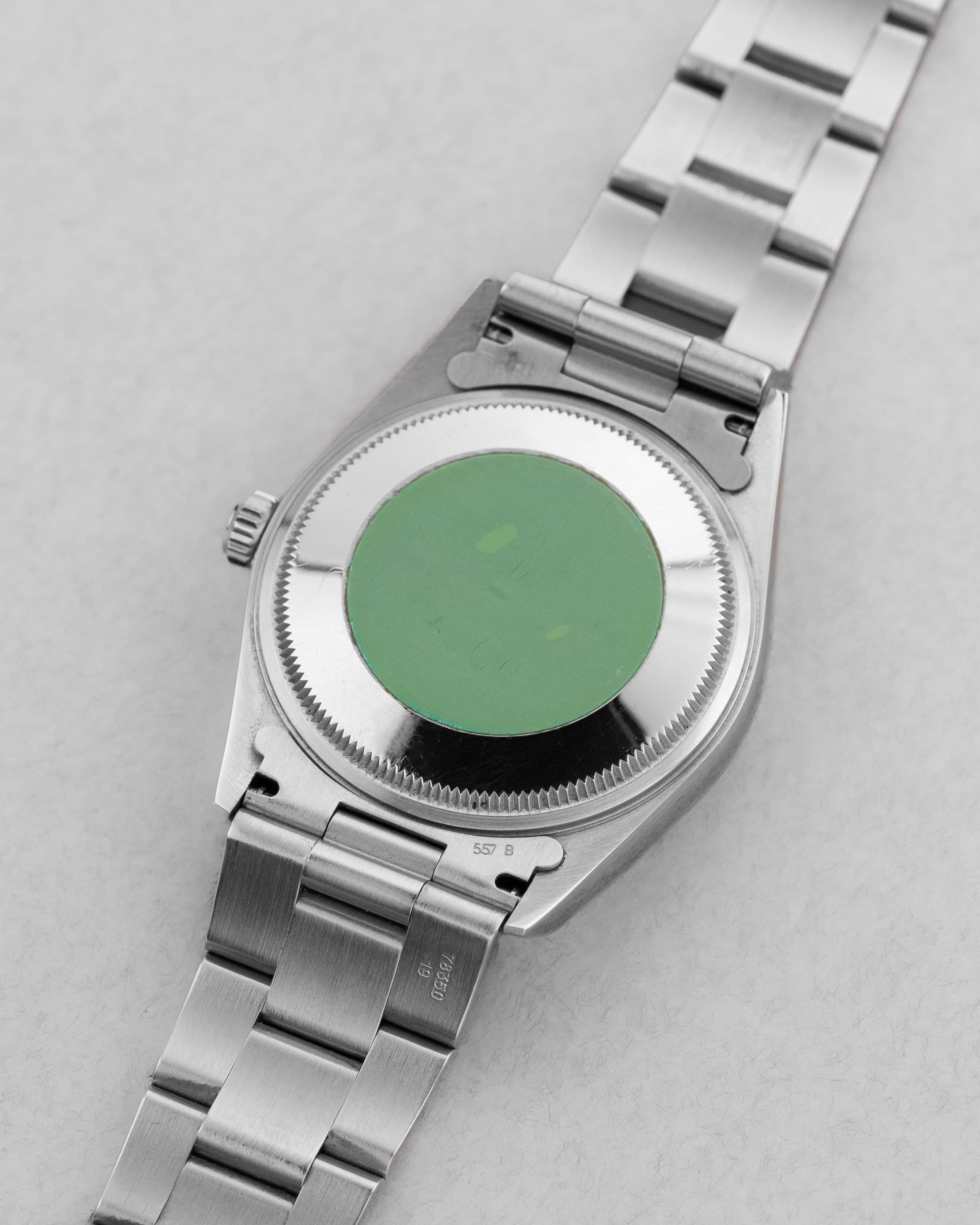 VKYF Rolex Air-King réf. 14000 de 1999 – Cadran bleu « Explorer 3-6-9 » - Back