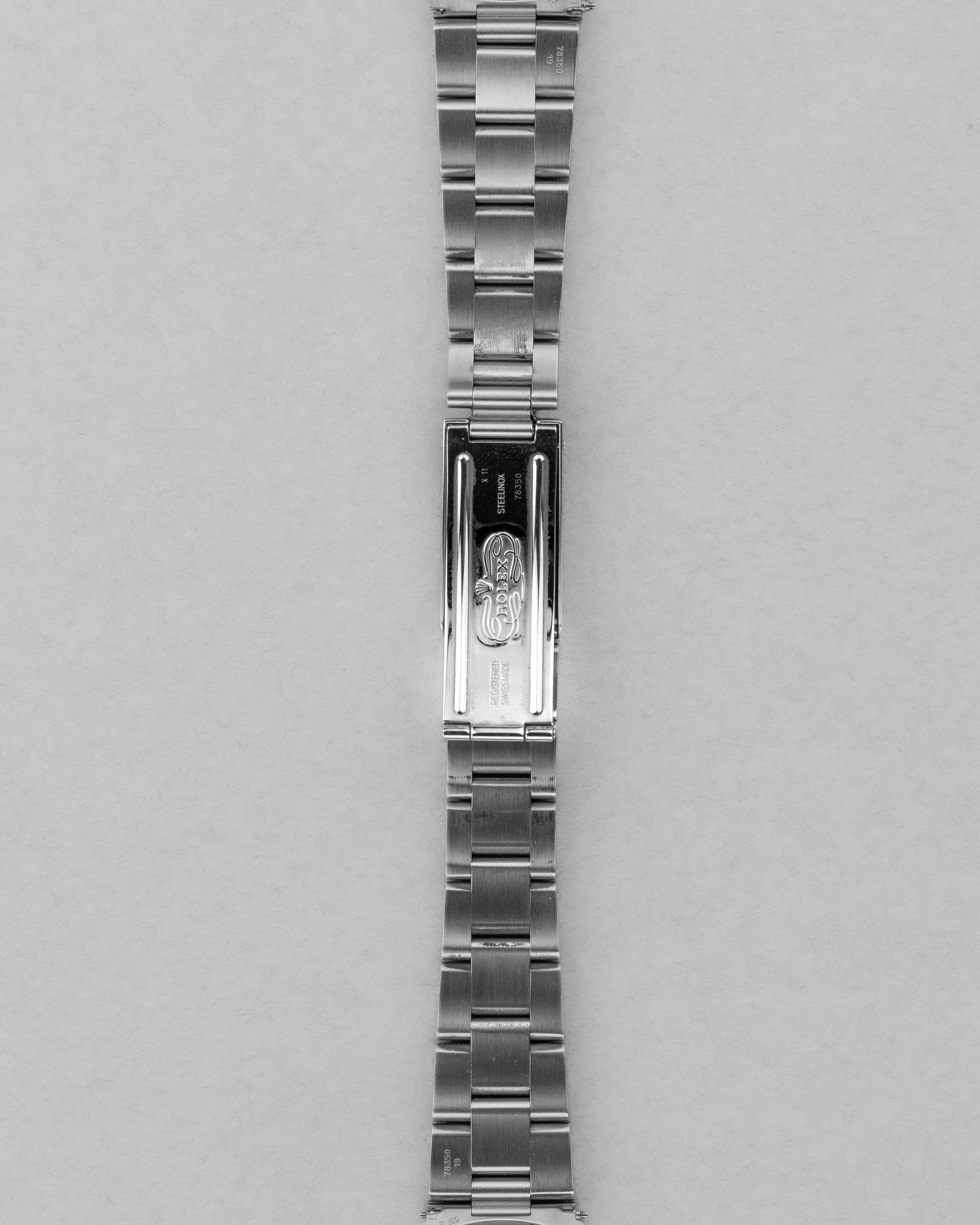 VKYF Rolex Air-King réf. 14000 de 1999 – Cadran bleu « Explorer 3-6-9 » - Bracelet Back