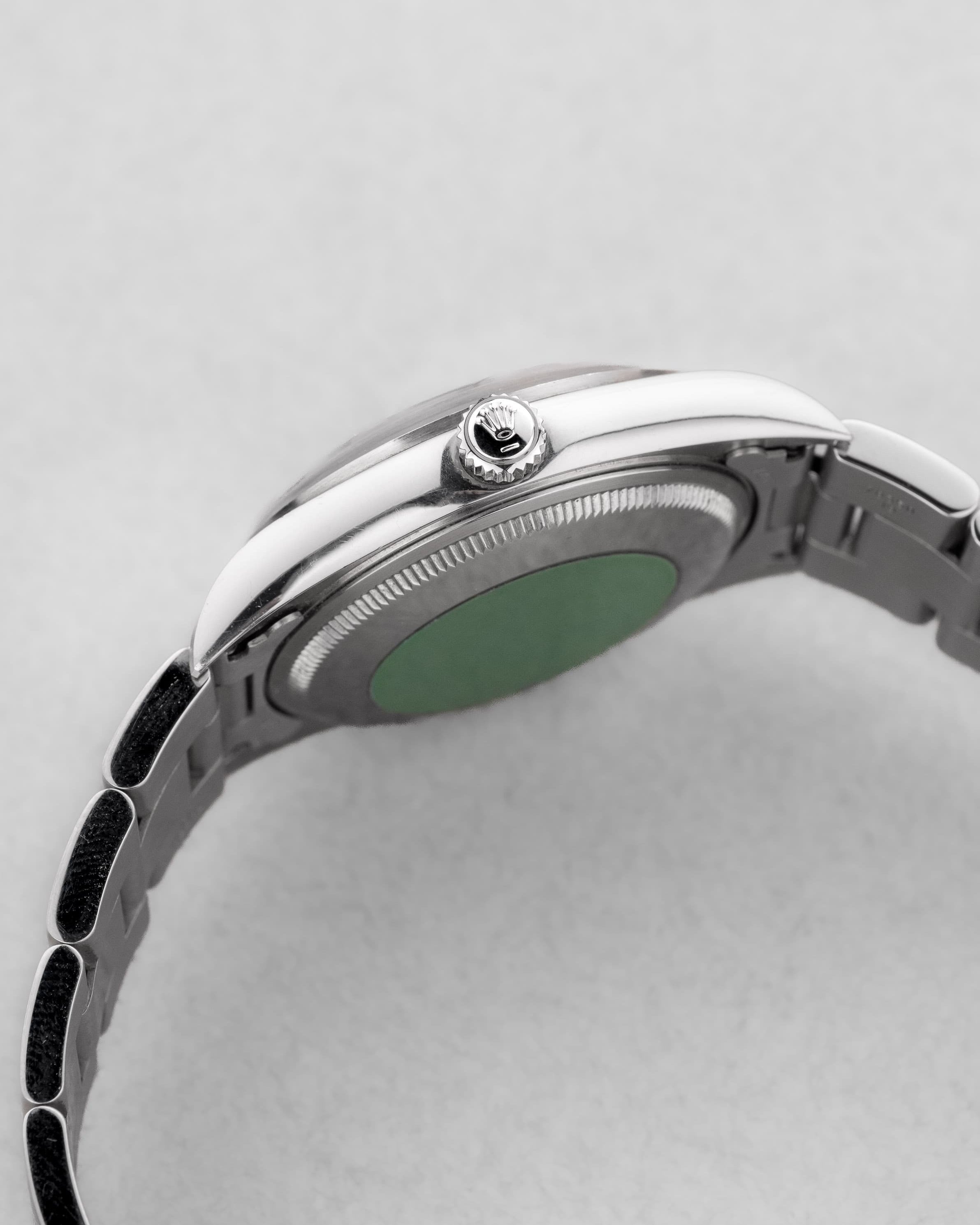 VKYF Rolex Air-King réf. 14000 de 1999 – Cadran bleu « Explorer 3-6-9 » - Right side