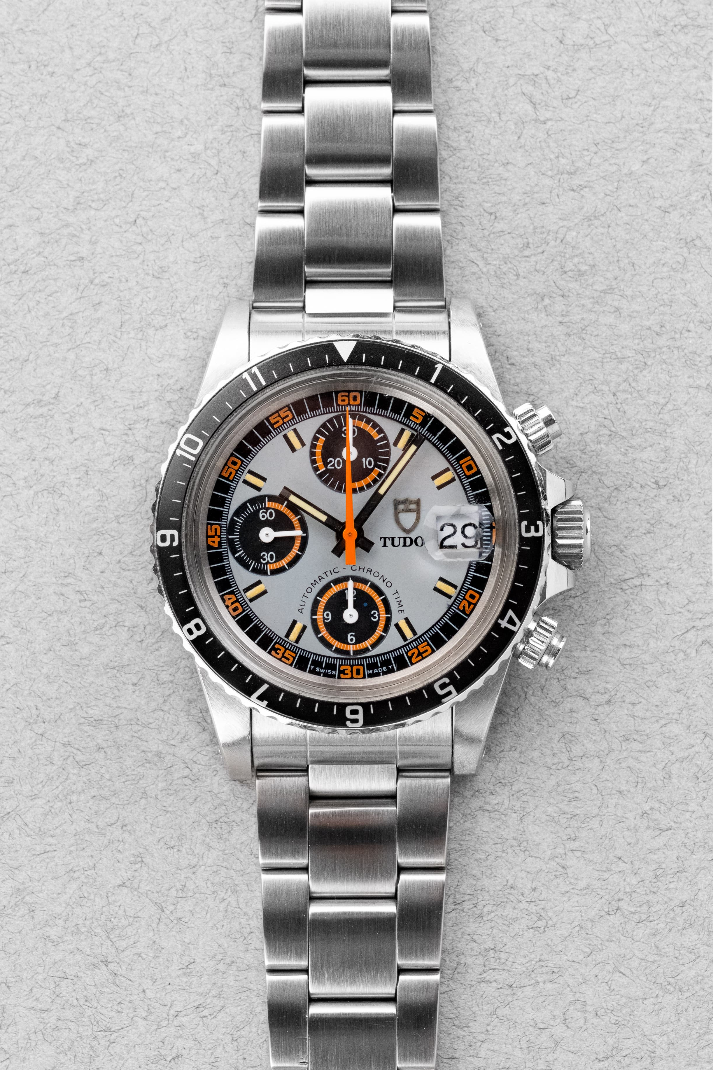 VPY2 Rare Tudor 94210 « Big Block Monte-Carlo » de 1988 – Jamais polie ! - Front