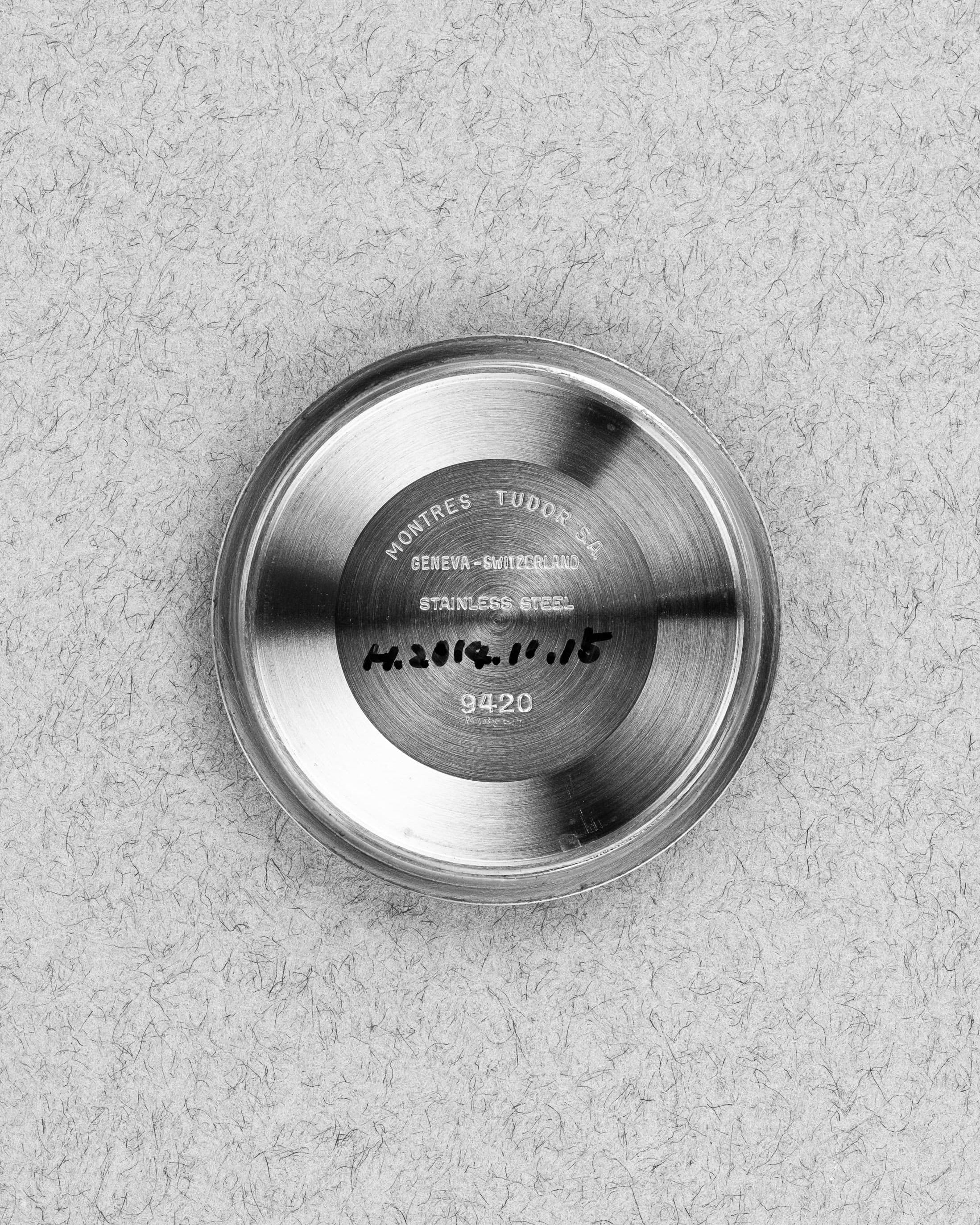 VPY2 Rare Tudor 94210 « Big Block Monte-Carlo » de 1988 – Jamais polie ! - Inside case back