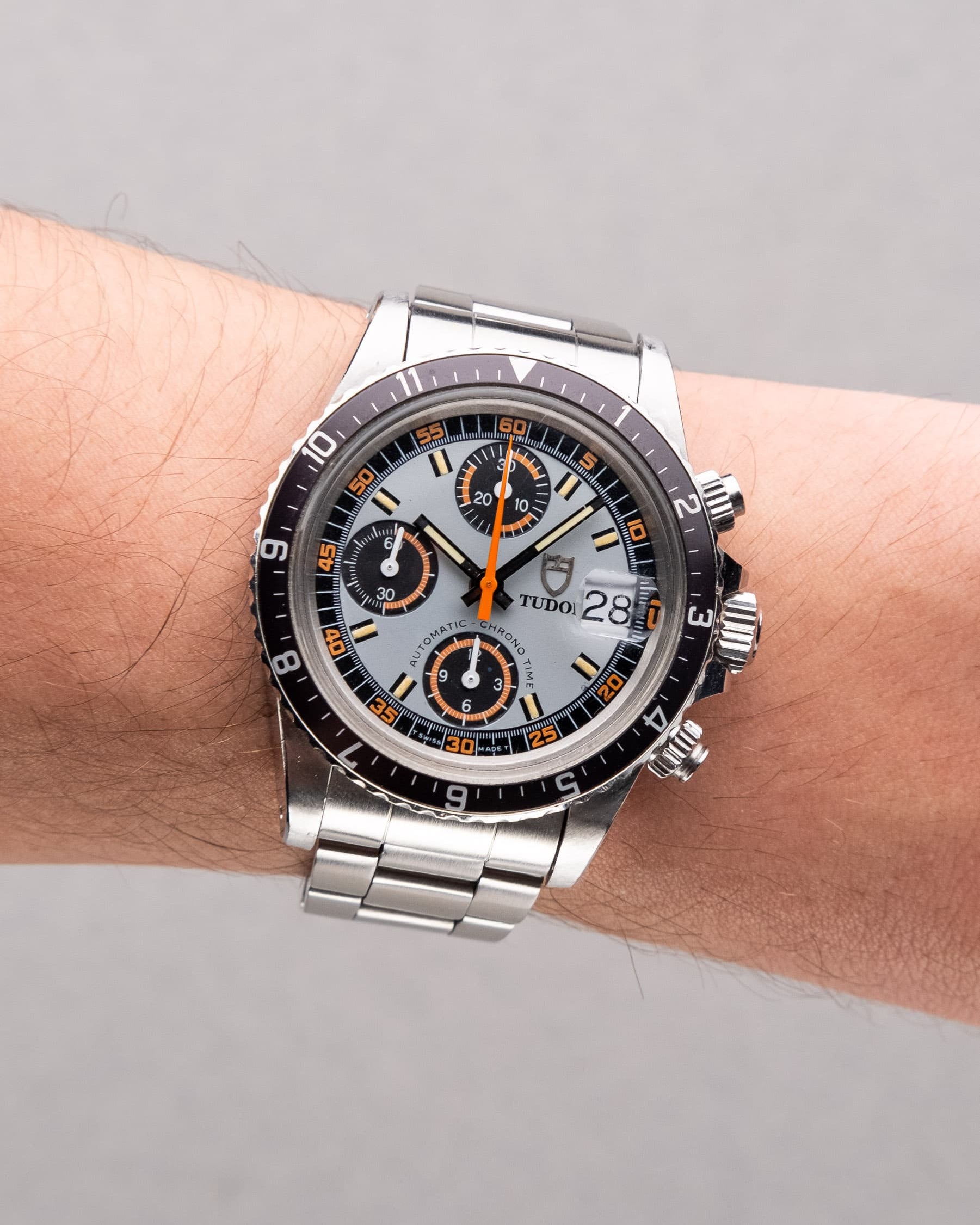 VPY2 Rare Tudor 94210 « Big Block Monte-Carlo » de 1988 – Jamais polie ! - Wristshot