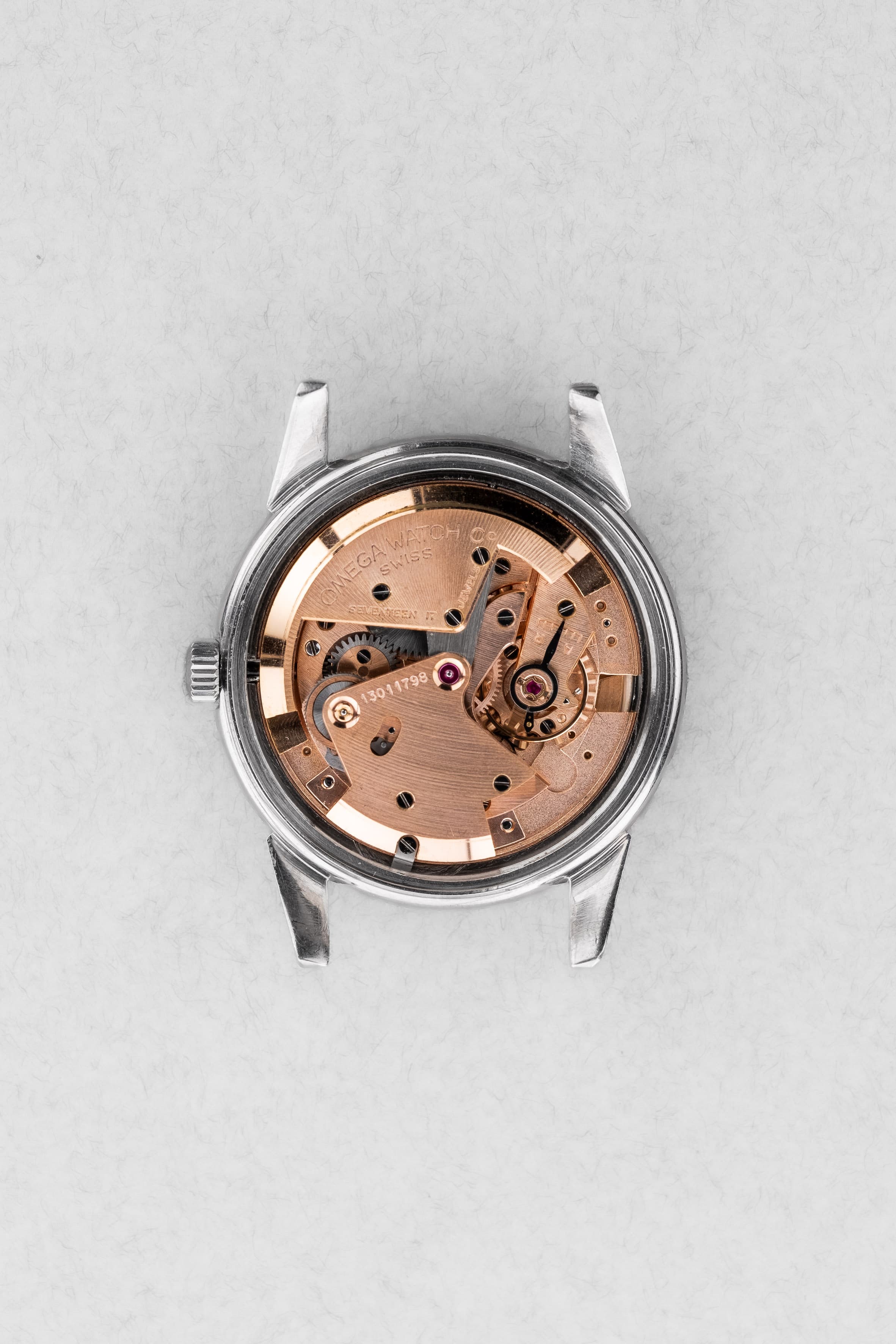 VUNG Superbe Omega Seamaster Calendar réf. 2627-5 SC de 1ère génération, produite en 1952 - Movement