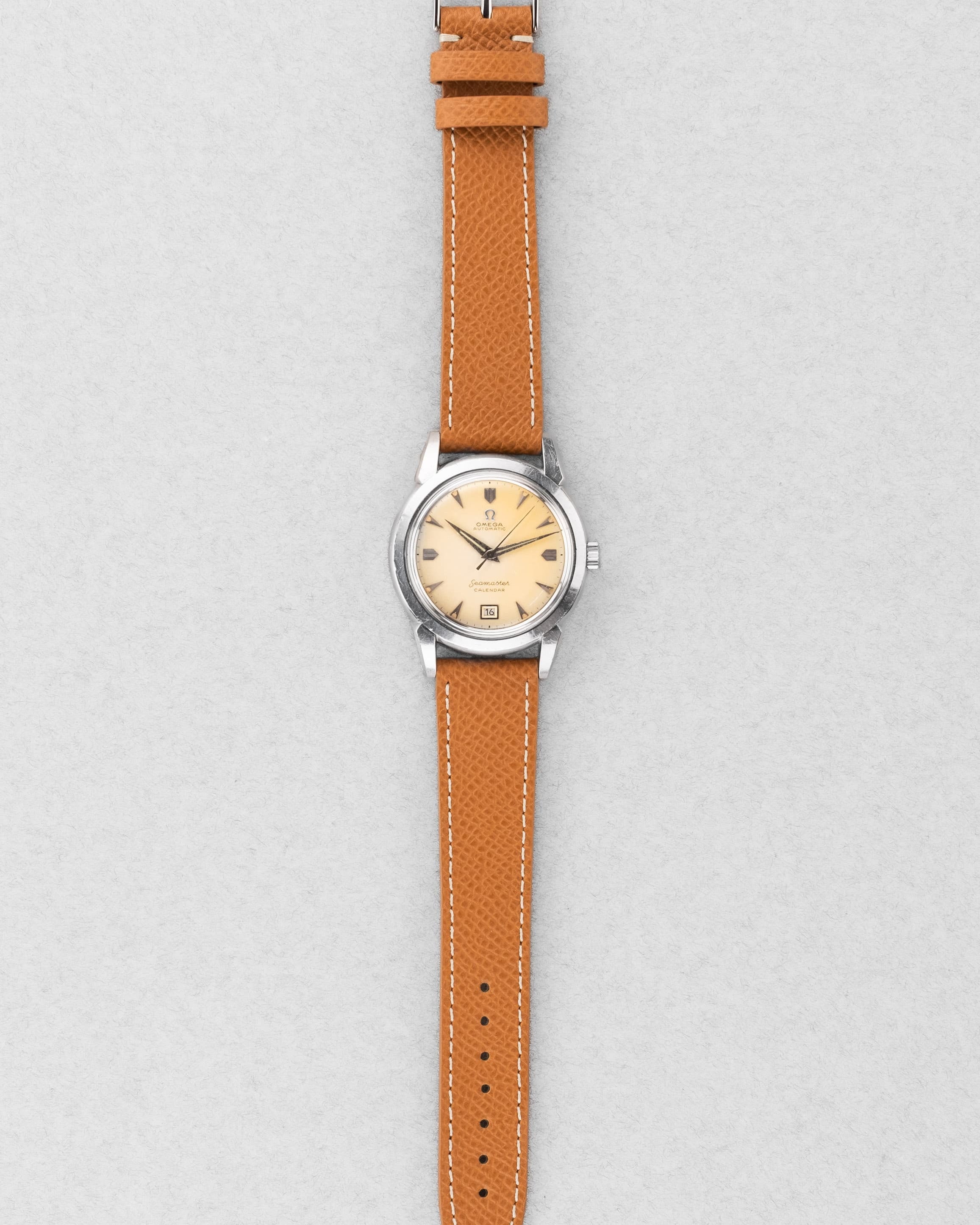 VUNG Superbe Omega Seamaster Calendar réf. 2627-5 SC de 1ère génération, produite en 1952 - Overview