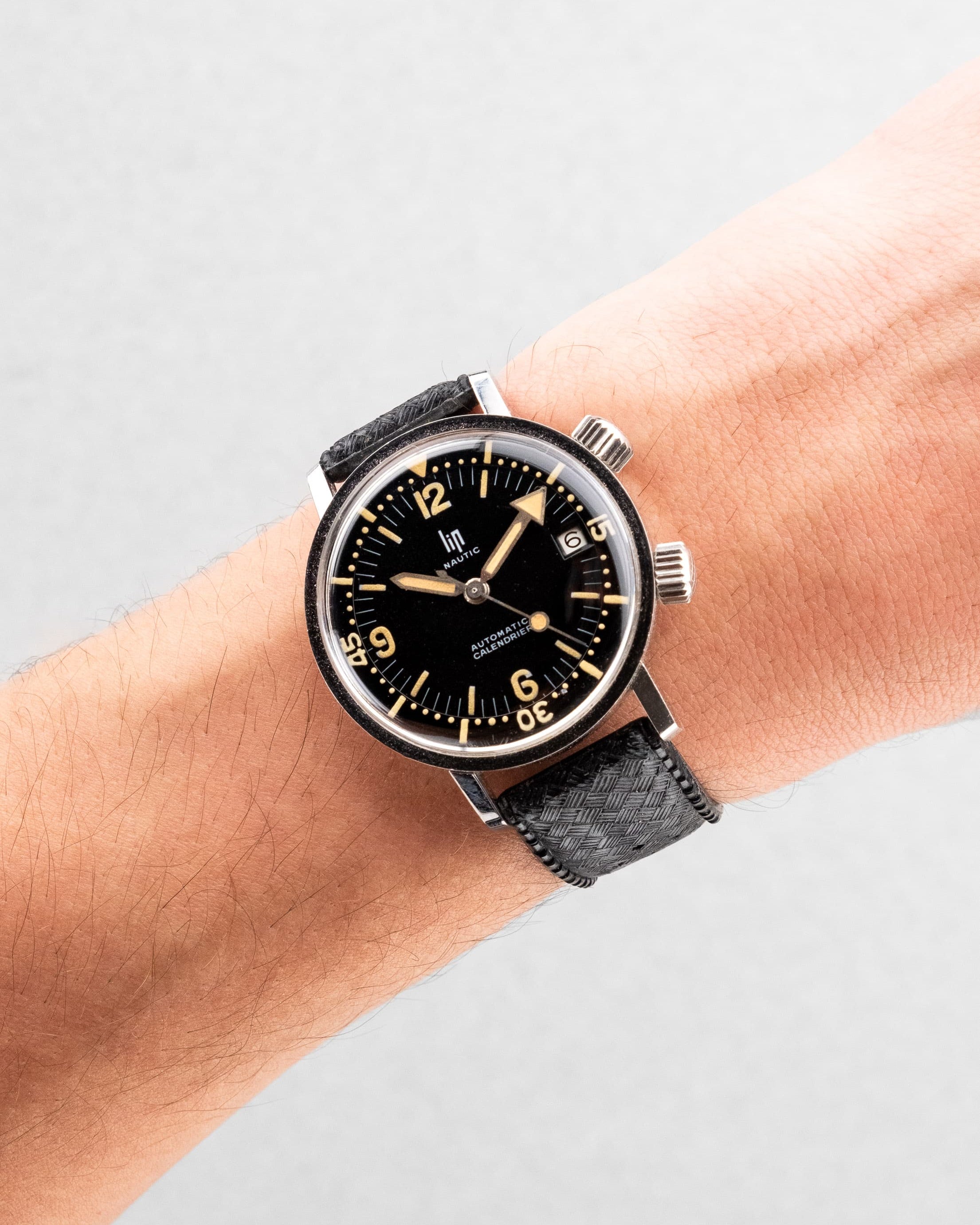 WKBP-8V Rare Lip Nautic Automatic Super-Compressor réf. 153-093 de 1965 – Parfait état - Wristshot