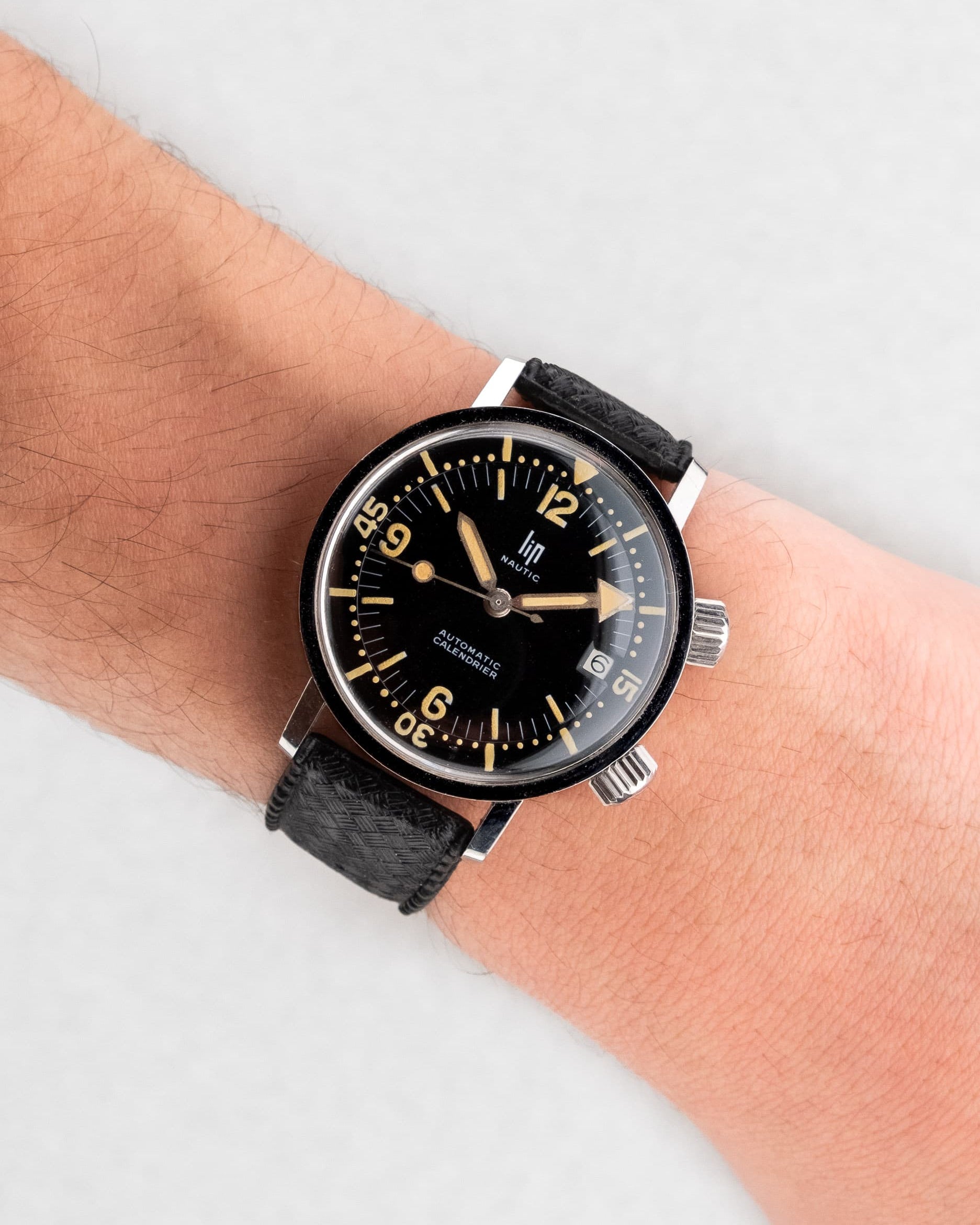 WKBP-BF Rare Lip Nautic Automatic Super-Compressor réf. 153-093 de 1965 – Parfait état - Wristshot