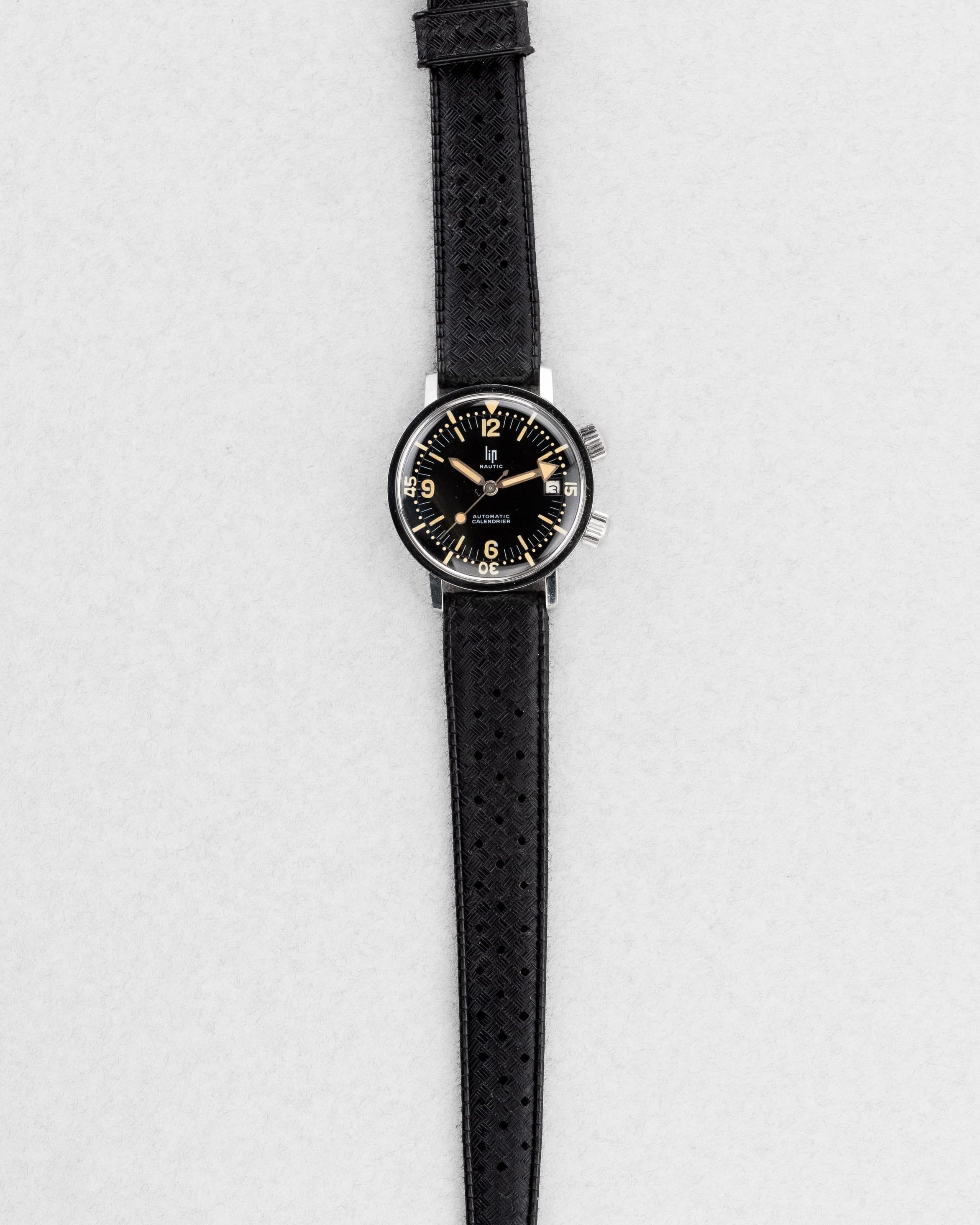 WKBP-j0 Rare Lip Nautic Automatic Super-Compressor réf. 153-093 de 1965 – Parfait état - Overview