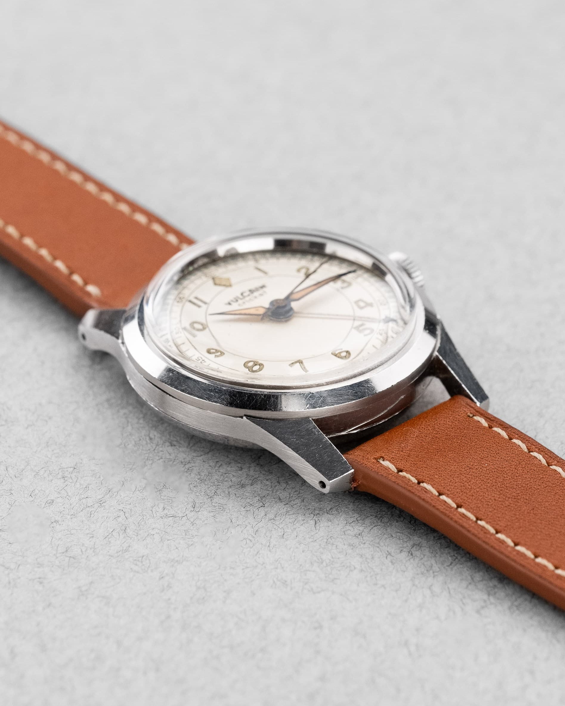 XF4H Vulcain Cricket Radium « LBJ » de 1ère génération – Jamais polie - Left side