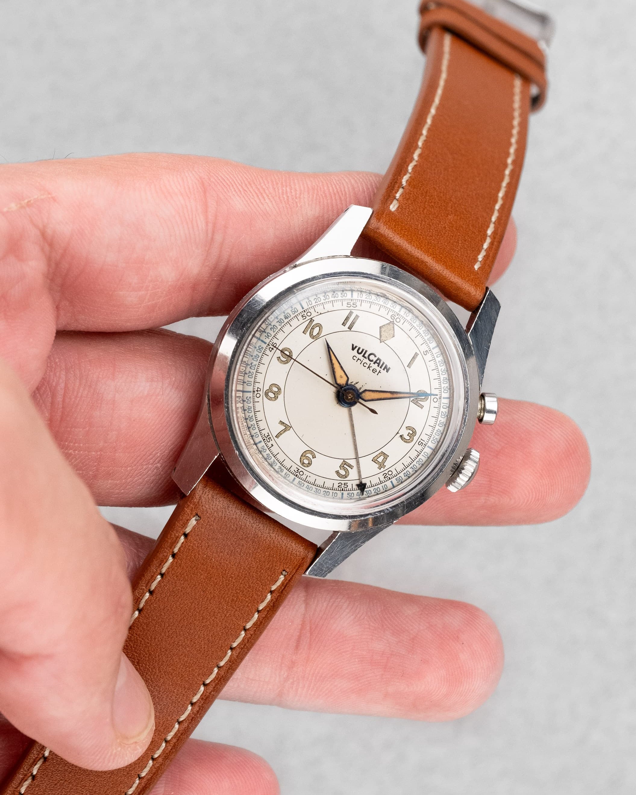 XF4H Vulcain Cricket Radium « LBJ » de 1ère génération – Jamais polie - Overview