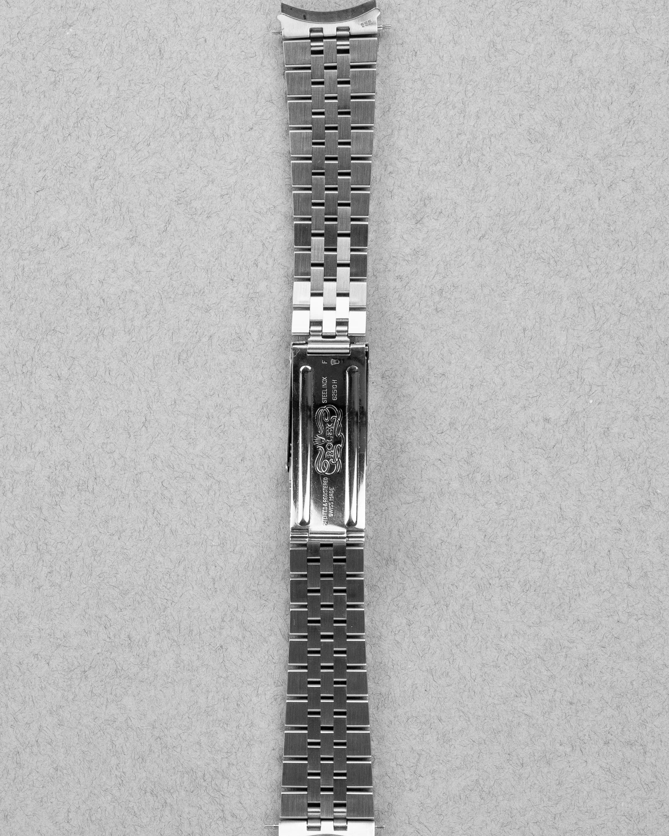 XKAW Rolex Datejust 16030 « Pumpkin Buckley Dial » de 1987 - Bracelet Back