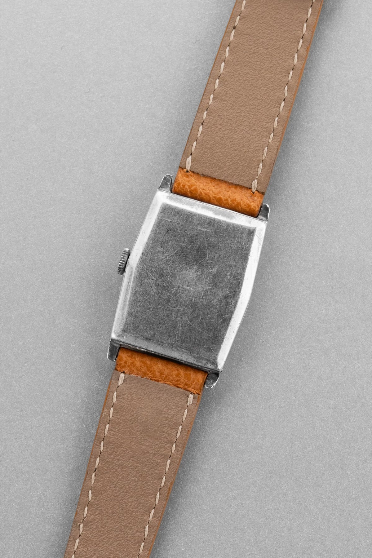 XRCC Superb and Rare Rectangular Omega “Jumbo” in Silver, circa 1929 - Back