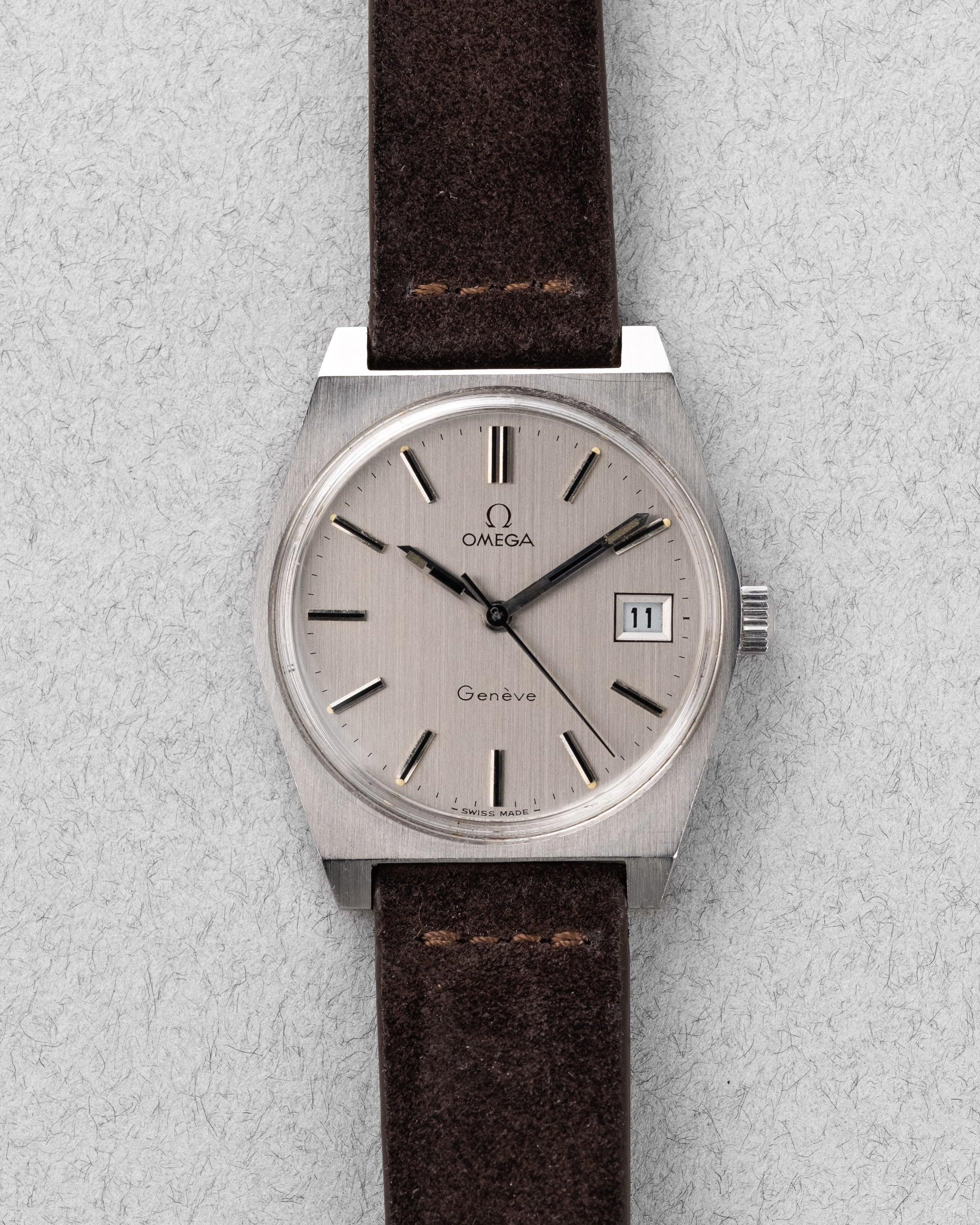 Y7YK Omega Genève 136.0049 de 1972 - Front