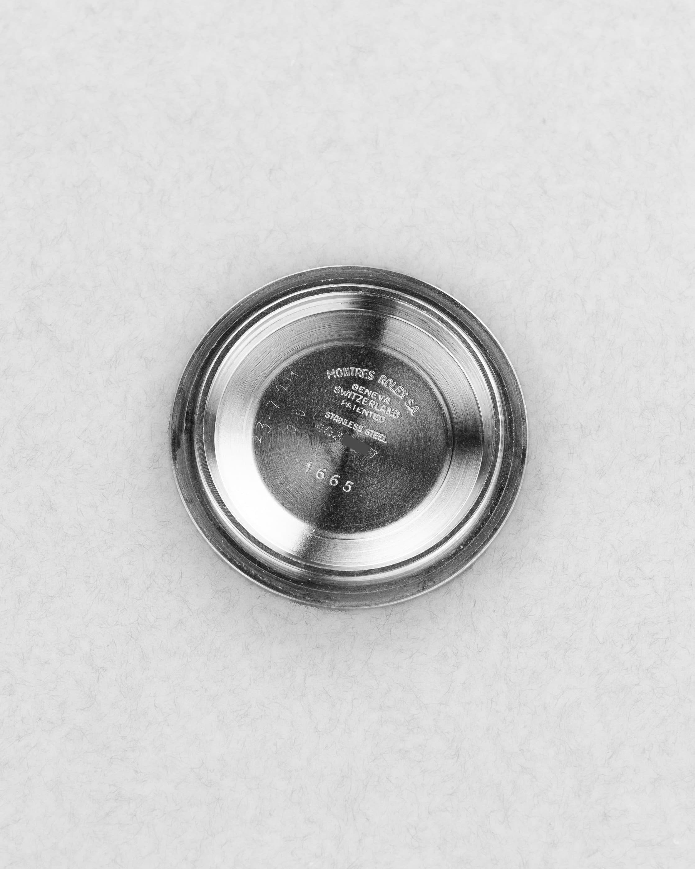 YAFC Superbe Rolex Sea-Dweller réf. 1665 « Double Rouge » Mark IV de 1975 - Inside case back