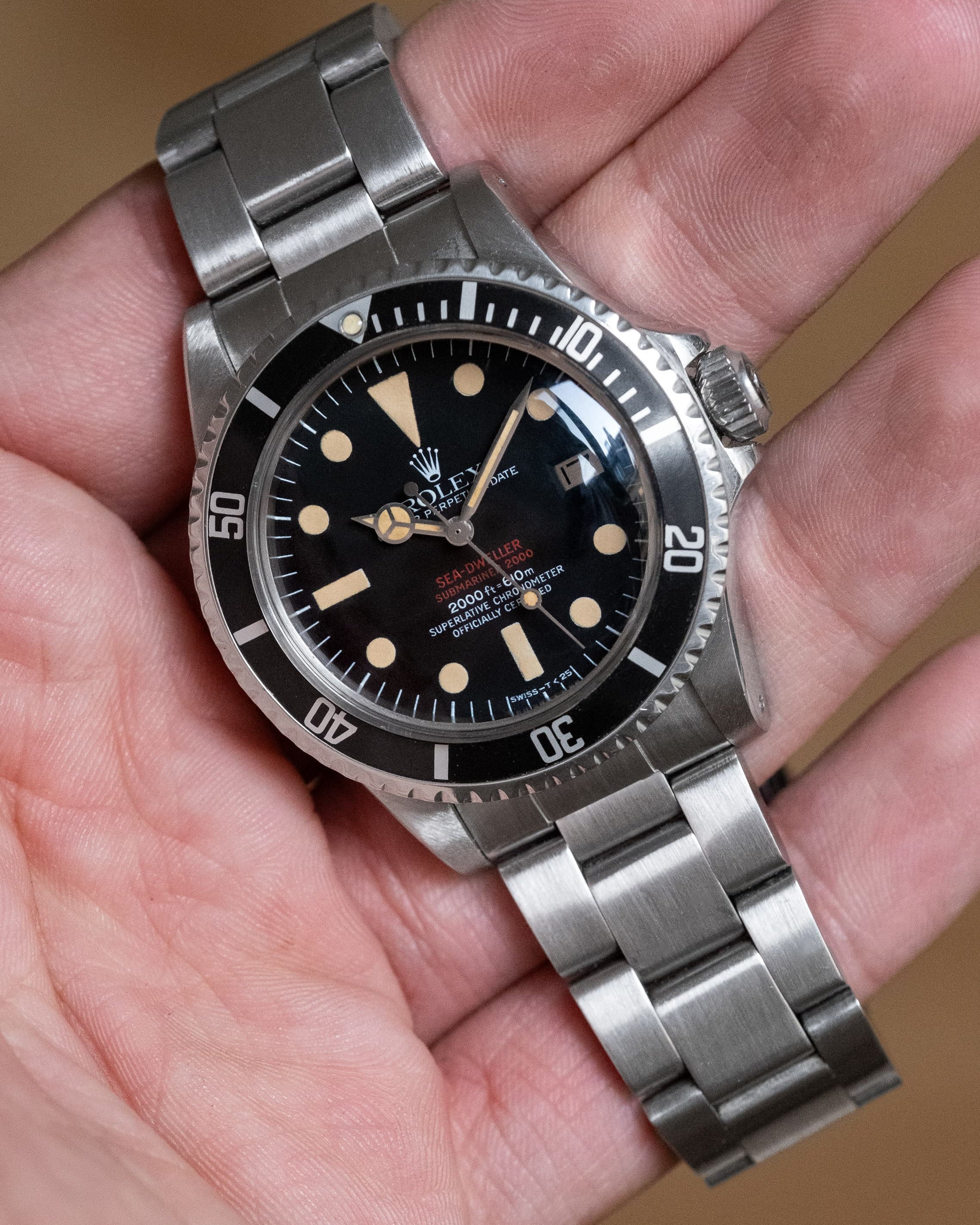 YAFC Superbe Rolex Sea-Dweller réf. 1665 « Double Rouge » Mark IV de 1975 - Lifestyle