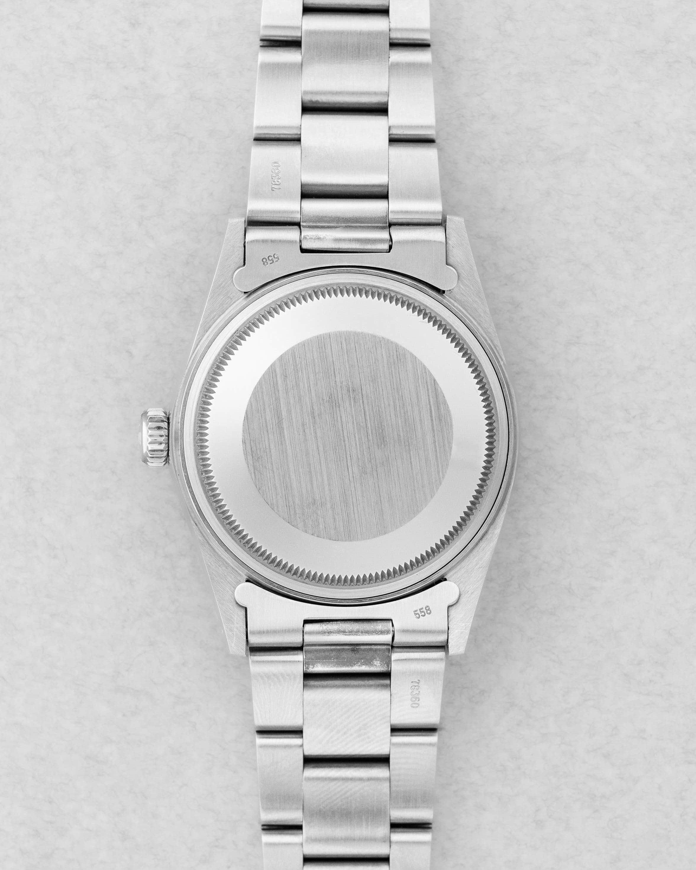 YJMW Rolex Datejust réf. 16030 de 1988 – Cadran « Porcelaine » + Garantie d'origine - Back