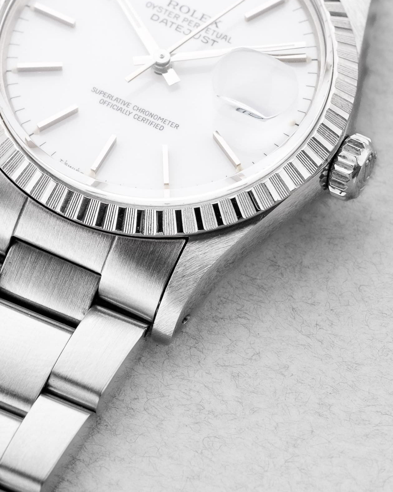 YJMW Rolex Datejust réf. 16030 de 1988 – Cadran « Porcelaine » + Garantie d'origine - Feature