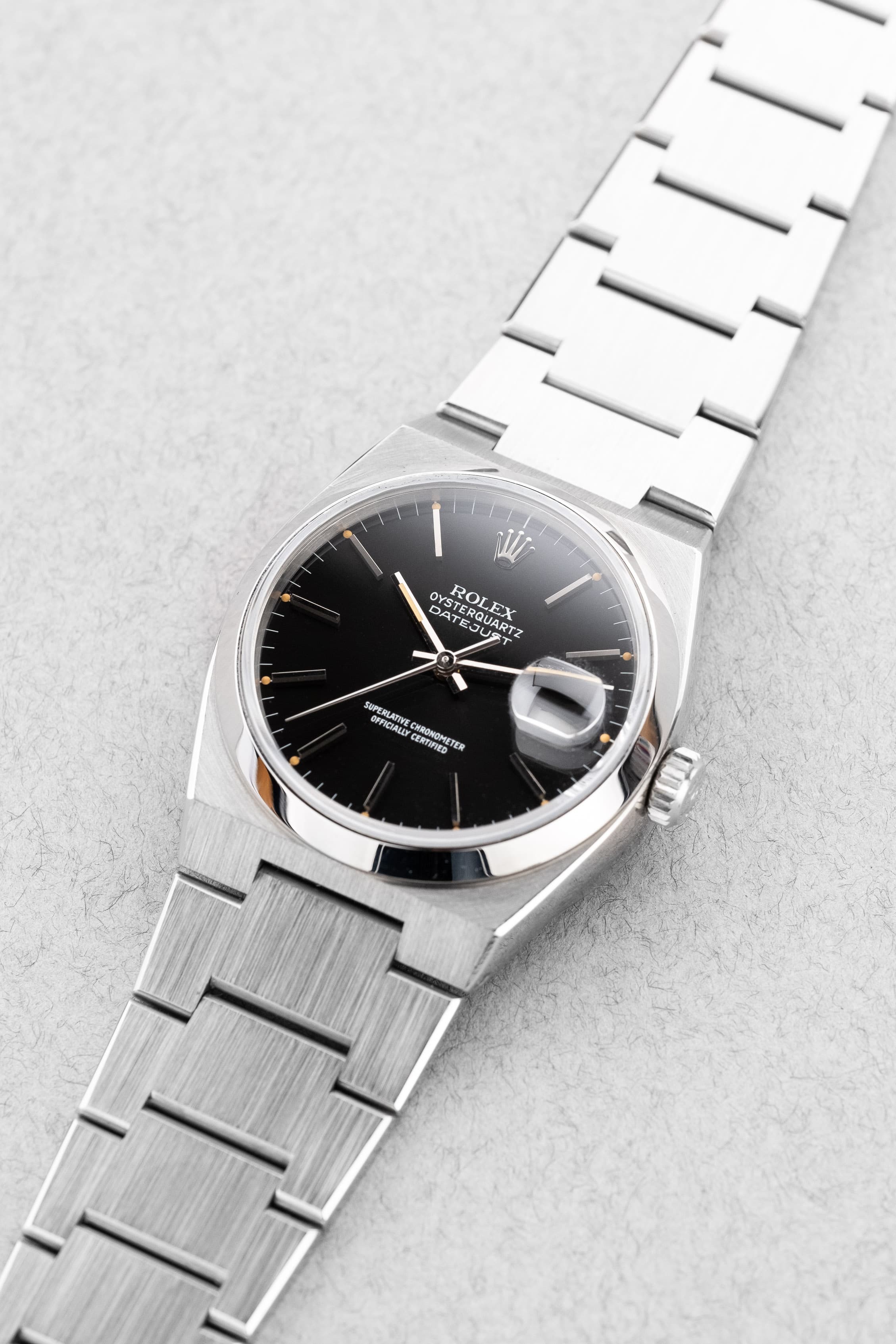 YTEC Rolex Datejust Oysterquartz réf. 17000 de 1982 – Parfait état et superbe patine - Feature