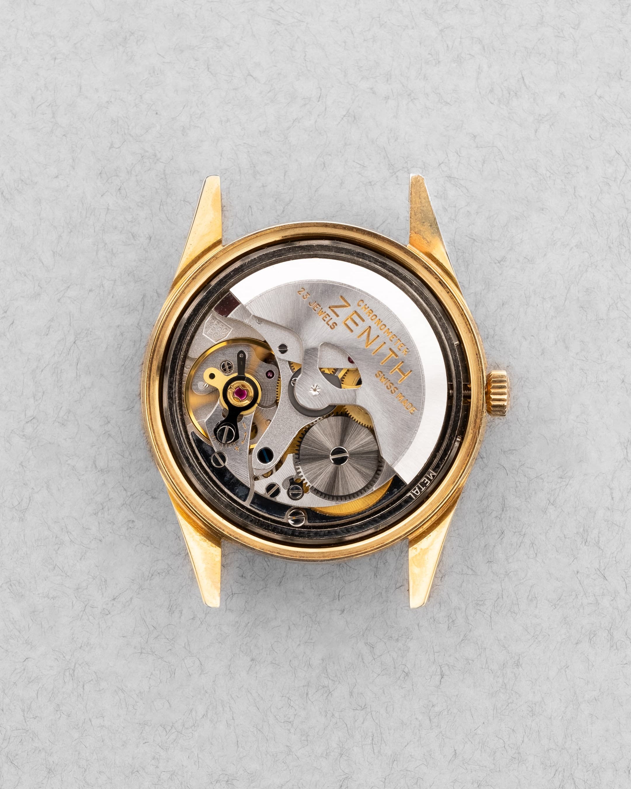 Z3DV Zenith Captain De Luxe Chronomètre Automatic en or jaune de 1970 - Movement