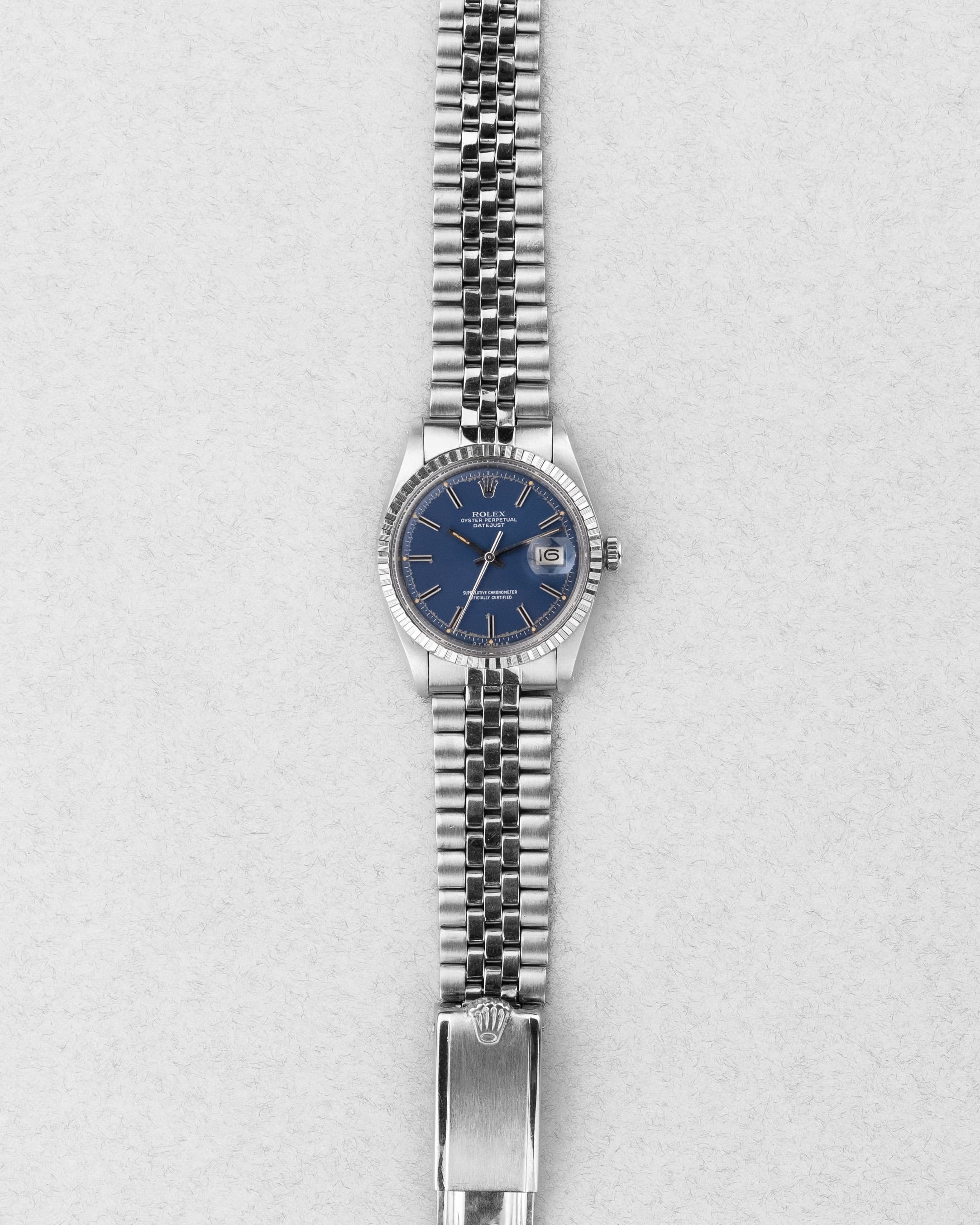 ZAG9 Rolex Datejust réf. 1603 en acier de 1973 – Cadran « Bleu Sigma » - Overview