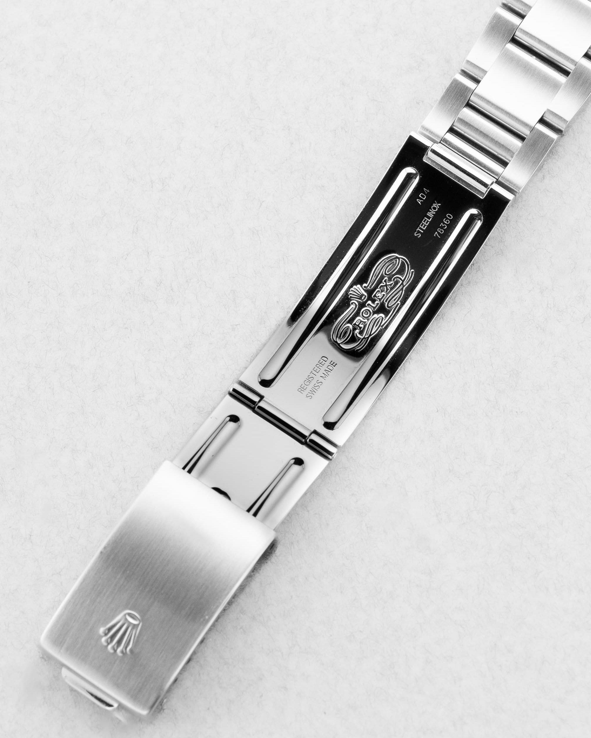 ZXSC Rolex Datejust 16200 Noire de 2002 - Buckle Inside