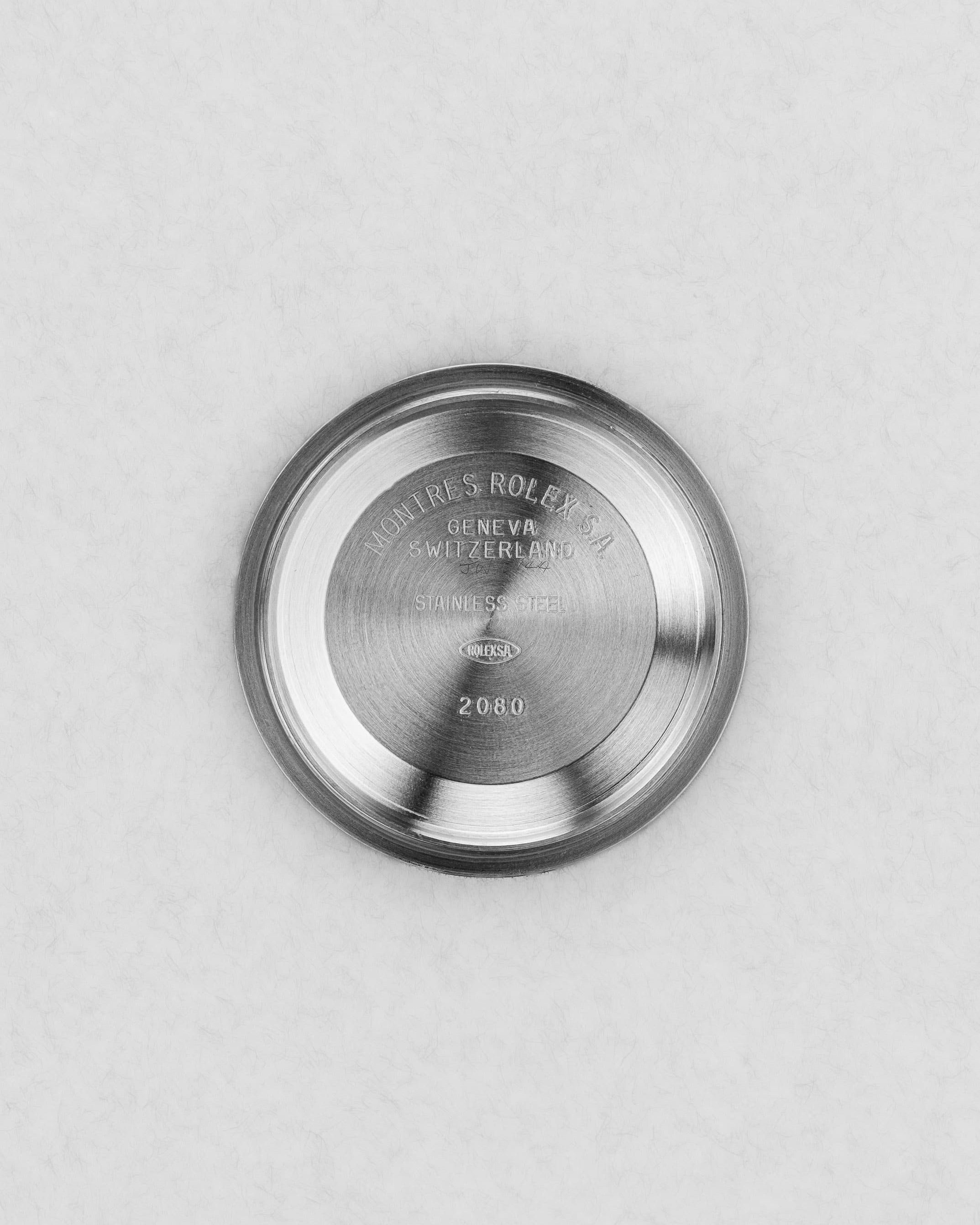 ZXSC Rolex Datejust 16200 Noire de 2002 - Inside case back