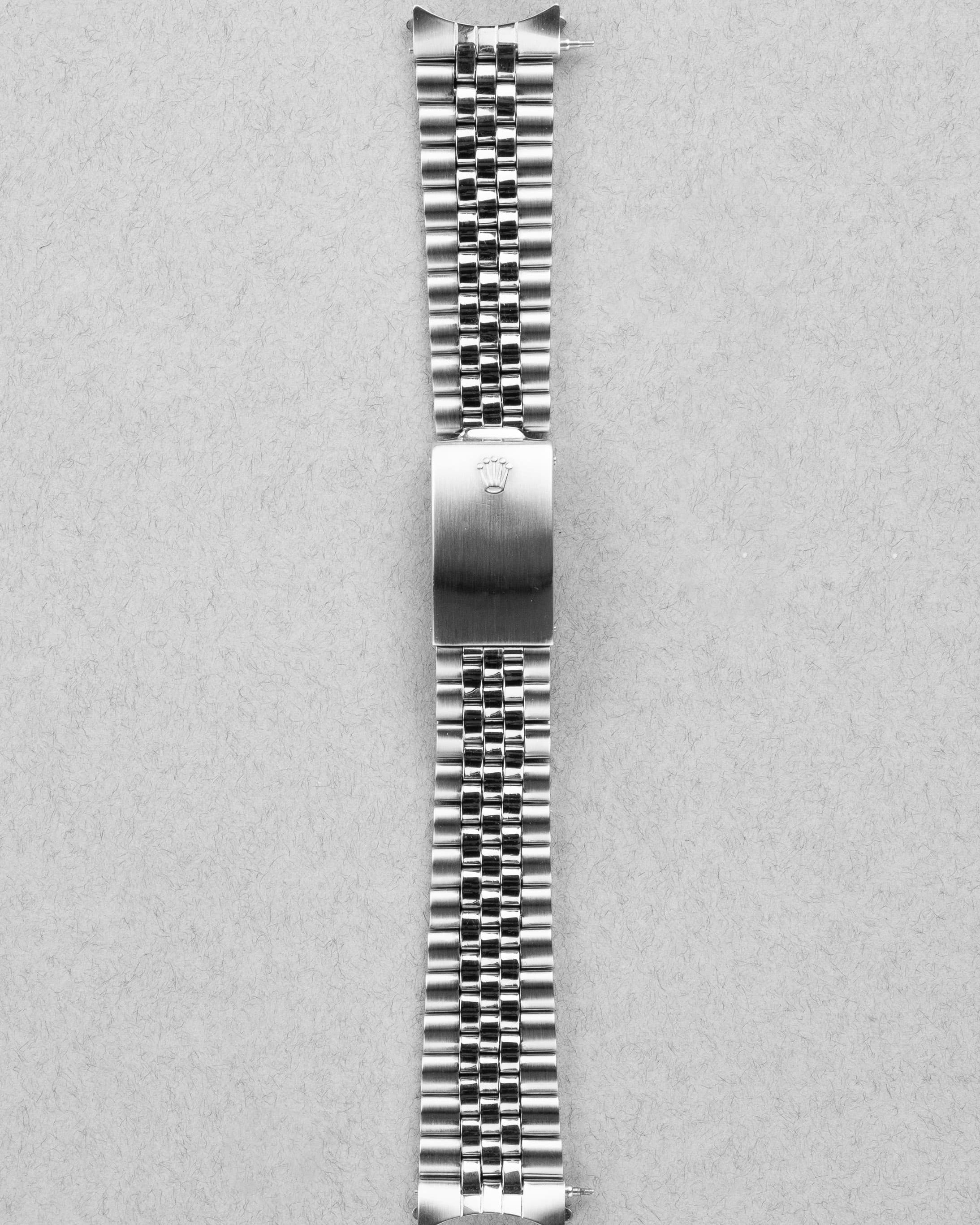 PUSP Rare et fascinante Rolex Datejust 1601 « Lavande » de 1970 - Bracelet Front