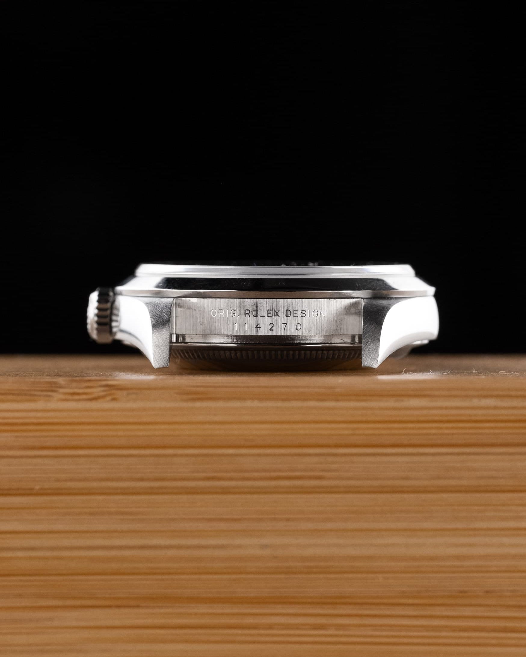 3ABD Rolex Explorer 114270 de 2002 - Lugs - Reference